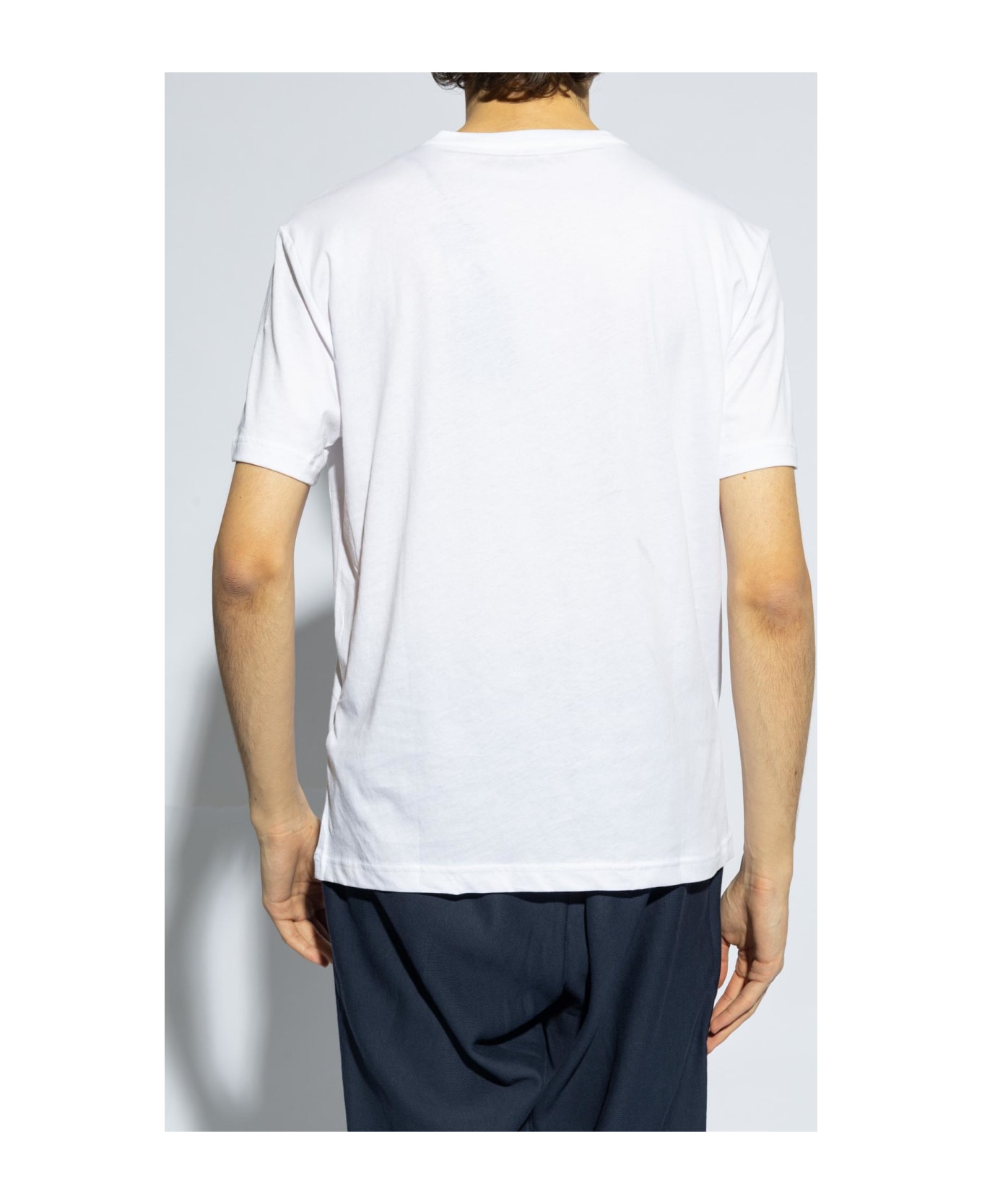 EA7 Emporio Armani T-shirt With Logo - White