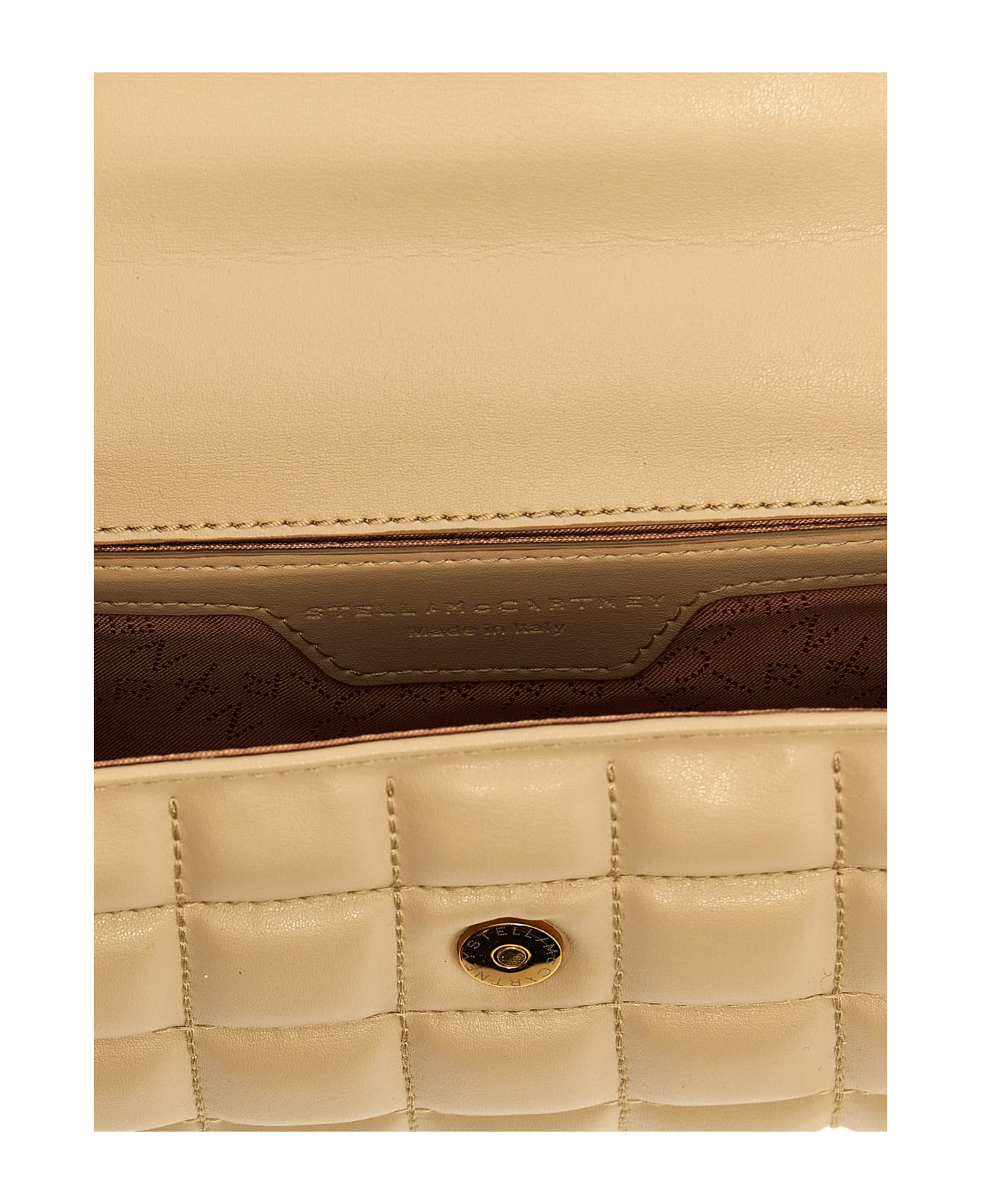 Stella McCartney Falabella Quilted Shoulder Wallet Bag - SEMOLINA ショルダーバッグ