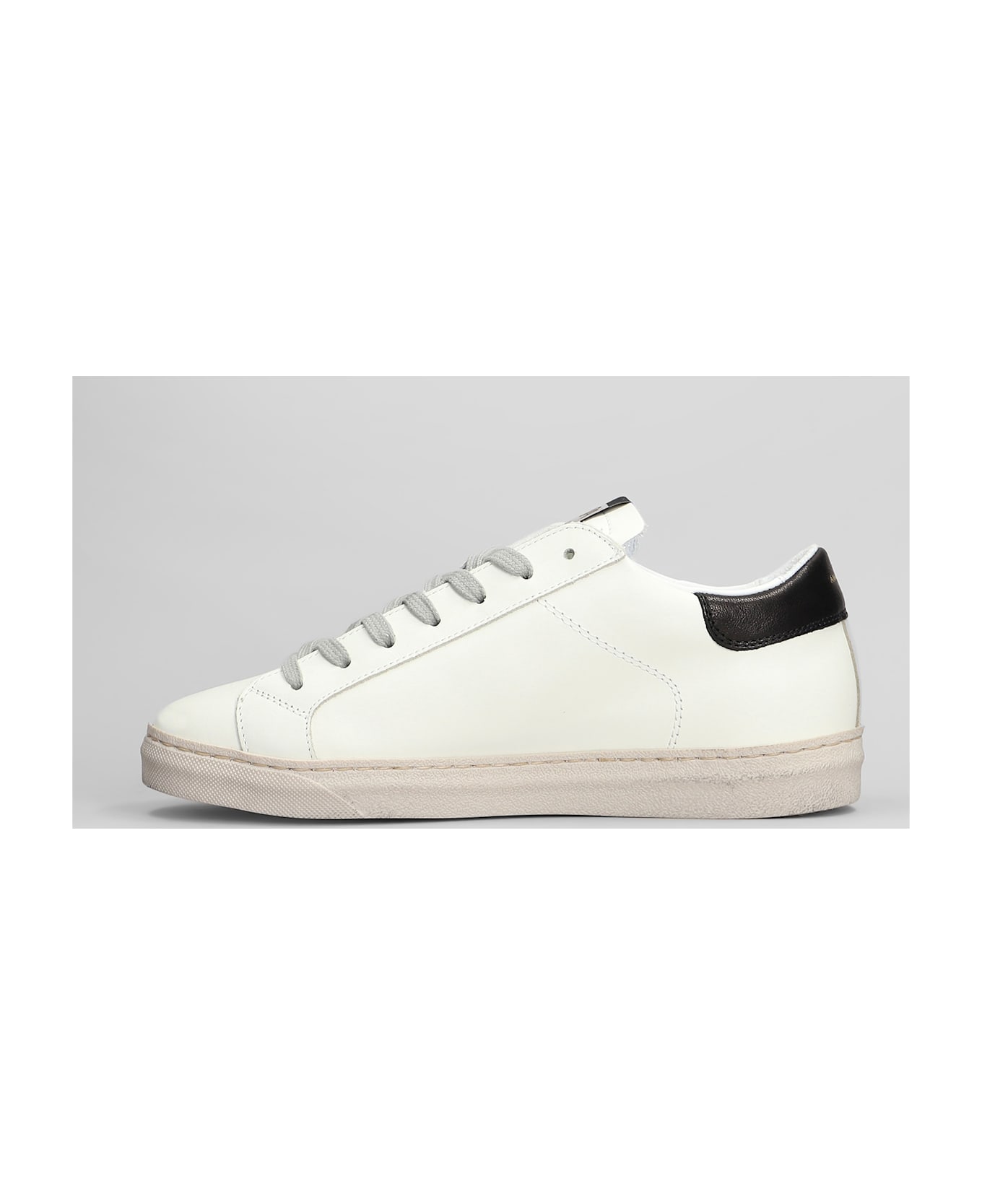 AMA-BRAND Sneakers In White Leather - white