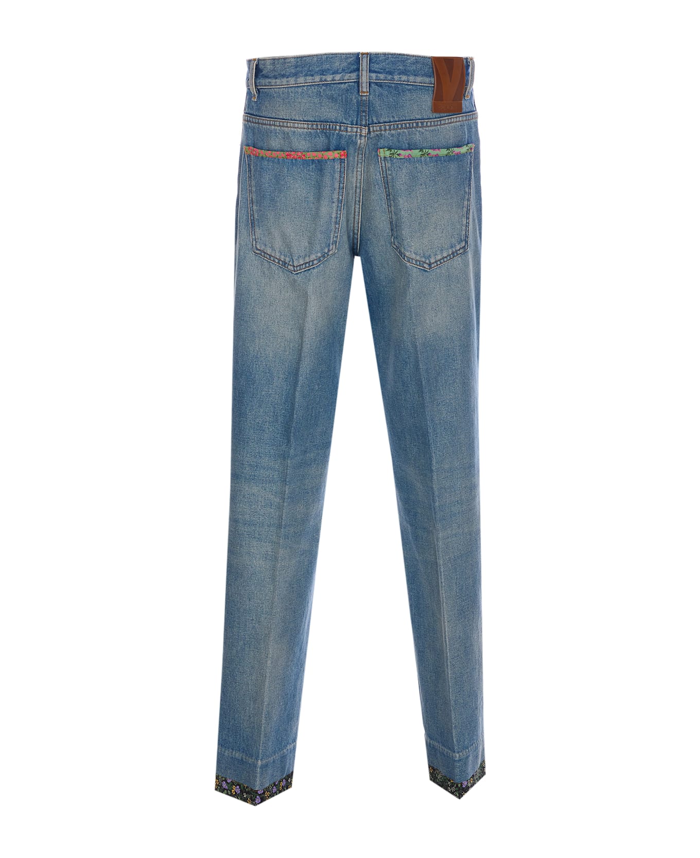 Valentino Garavani Solid Jeans - Blue