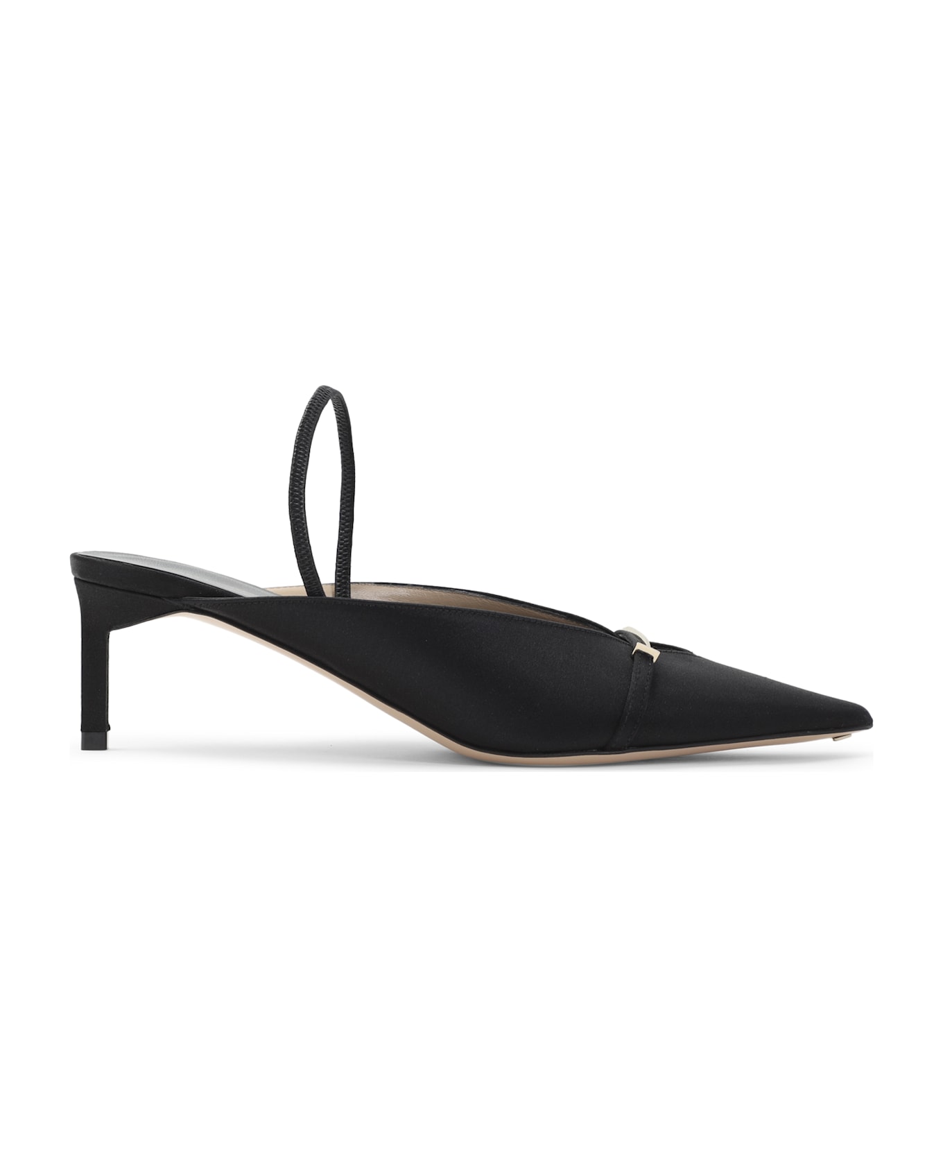Tom Ford Satin Mules - Naa Black