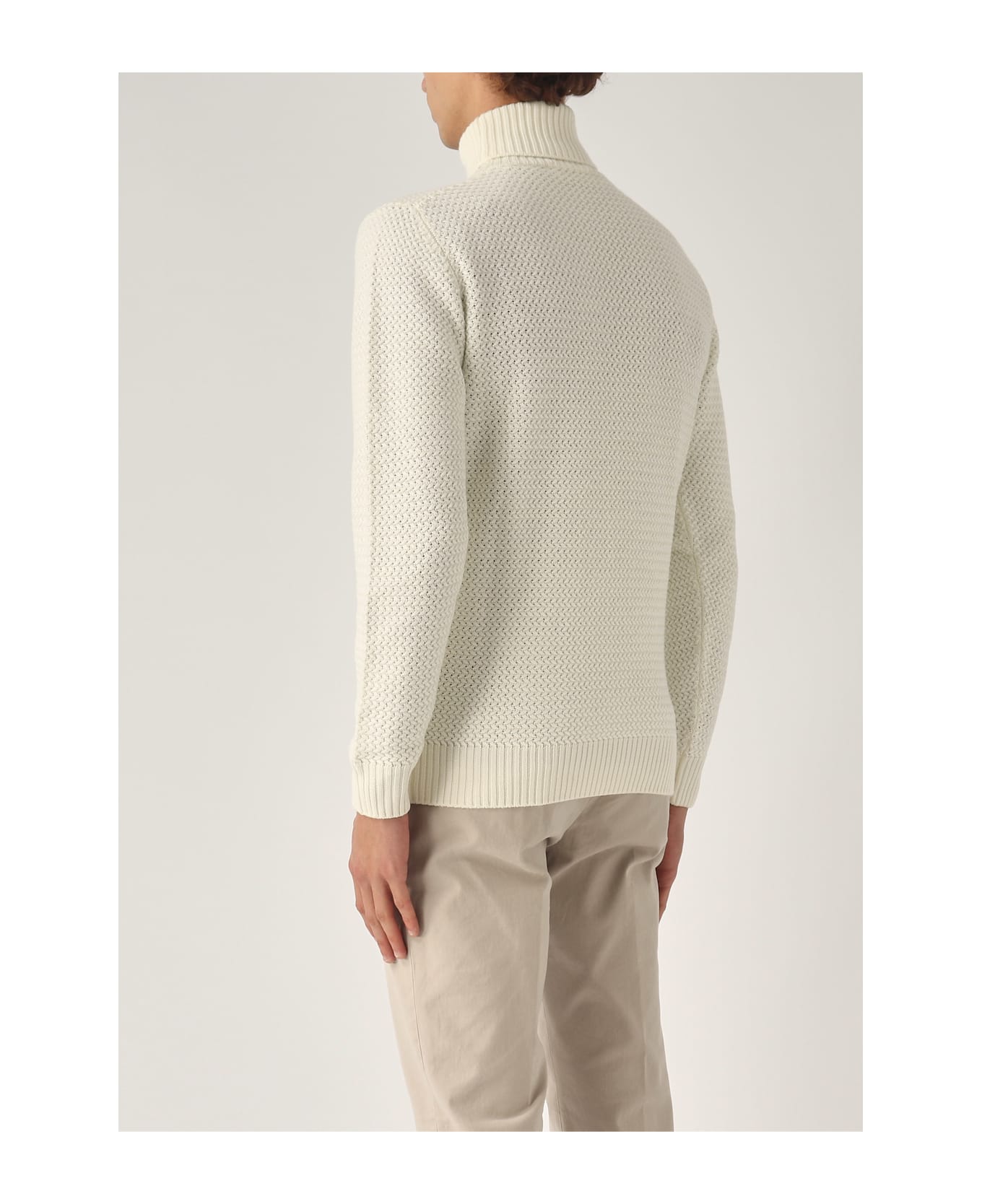 Filippo De Laurentiis Dolcevita M/l Sweater - LATTE