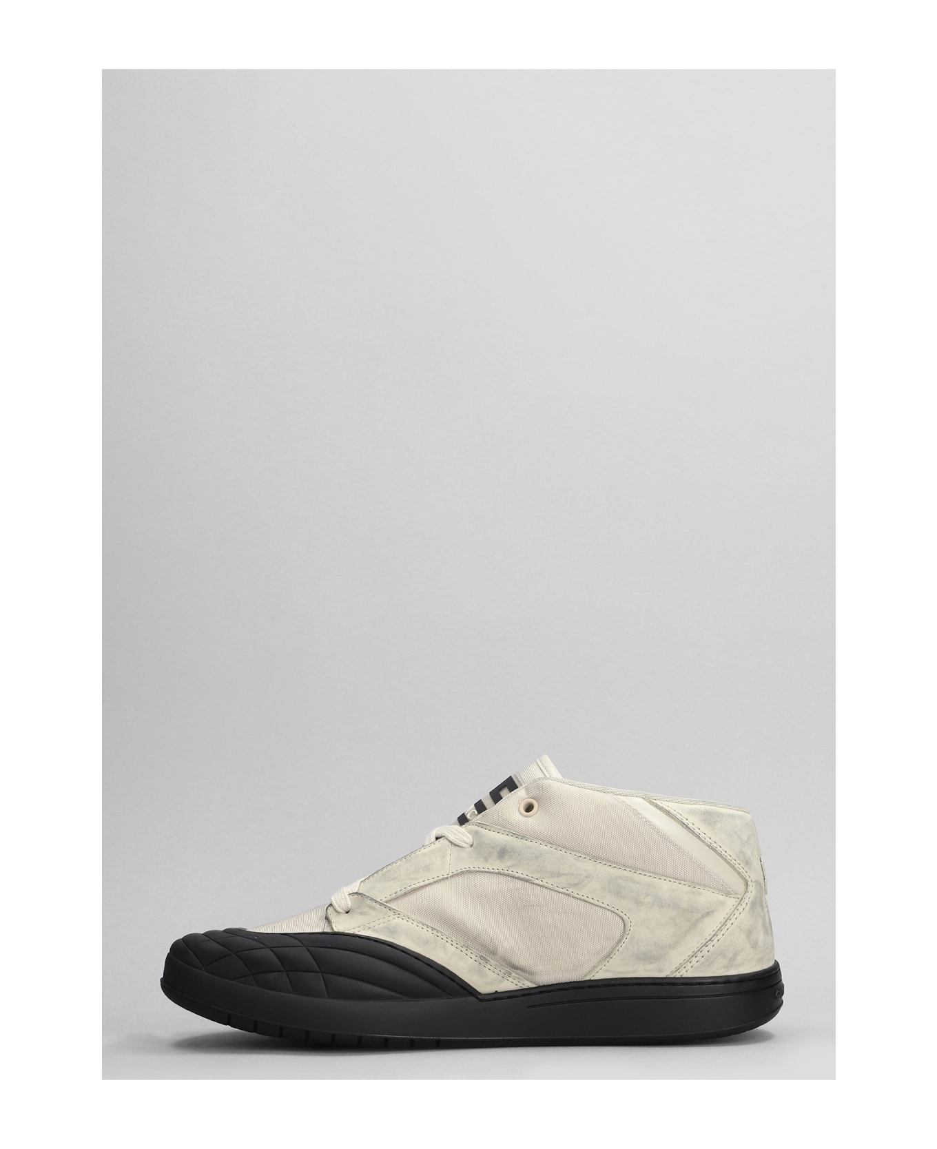 Givenchy Sneakers In Beige Leather - beige