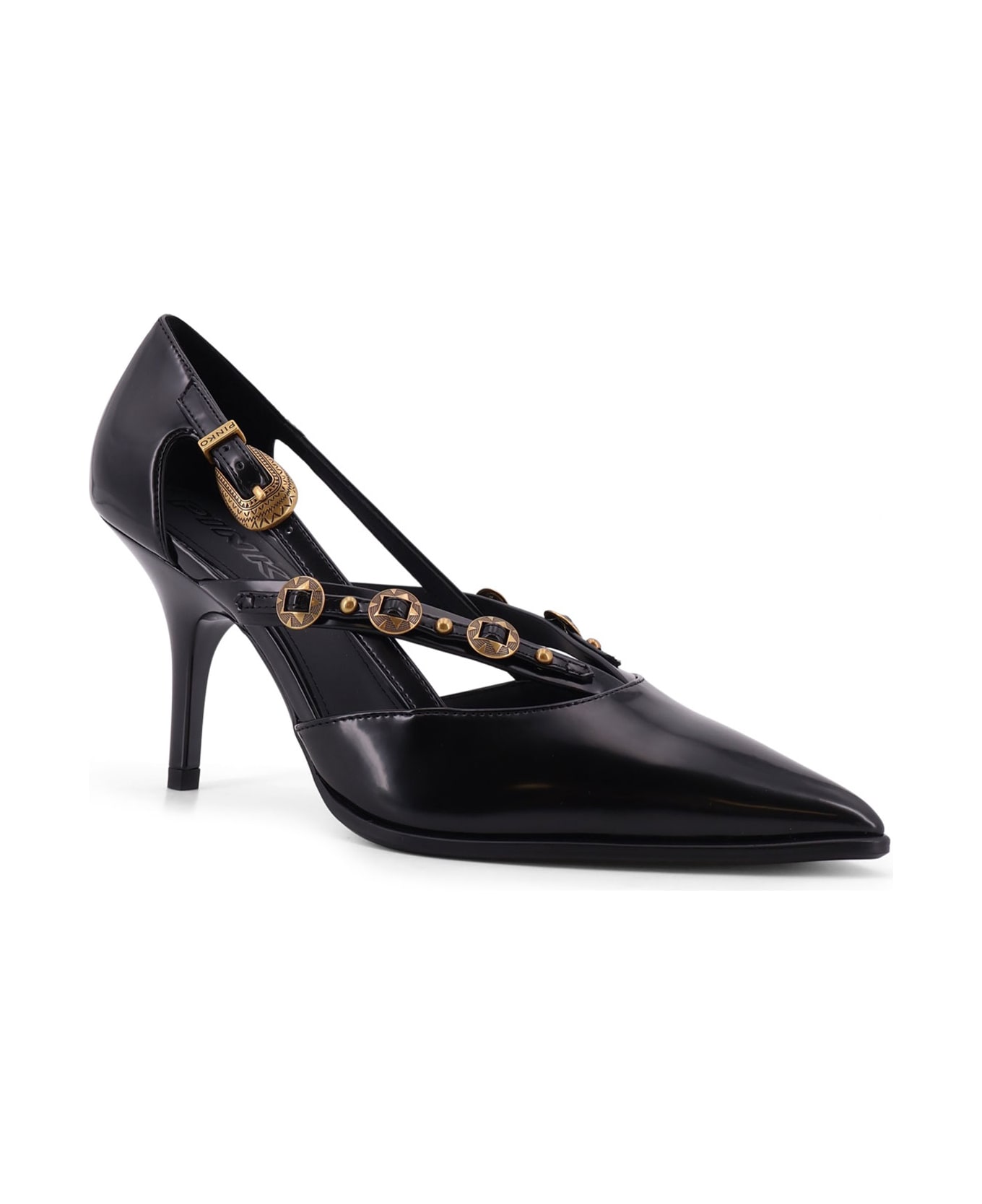 Pinko Lady Leather Pumps - Black