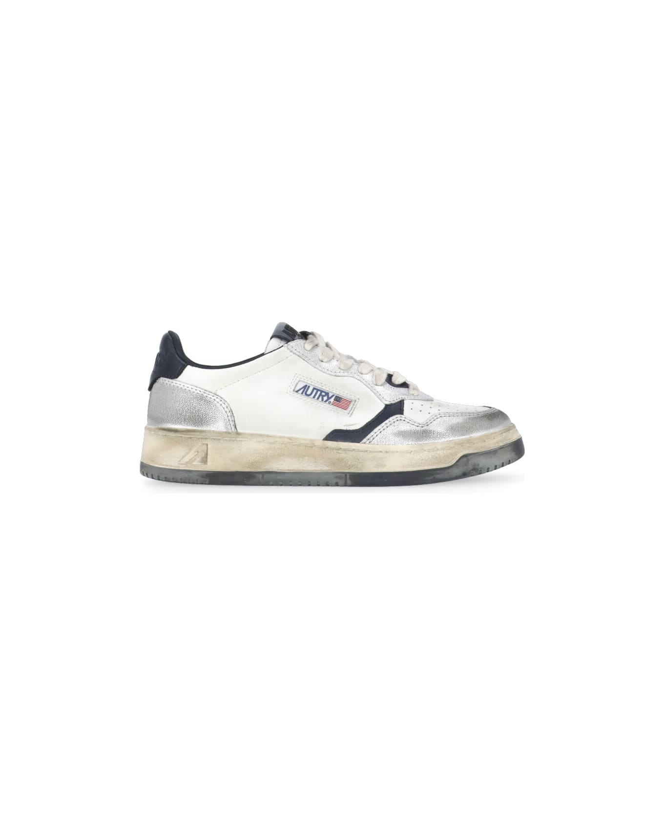 Autry Super Vintage Sneakers - Silver/space