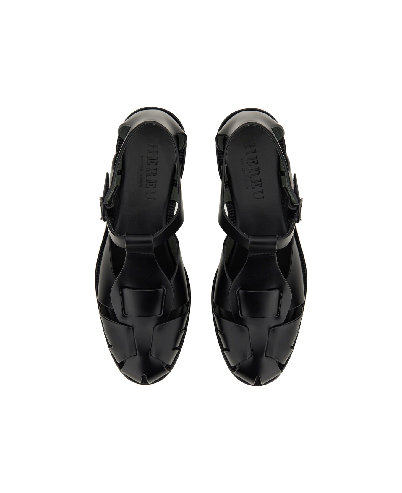 Hereu Sandal "peach" - BLACK
