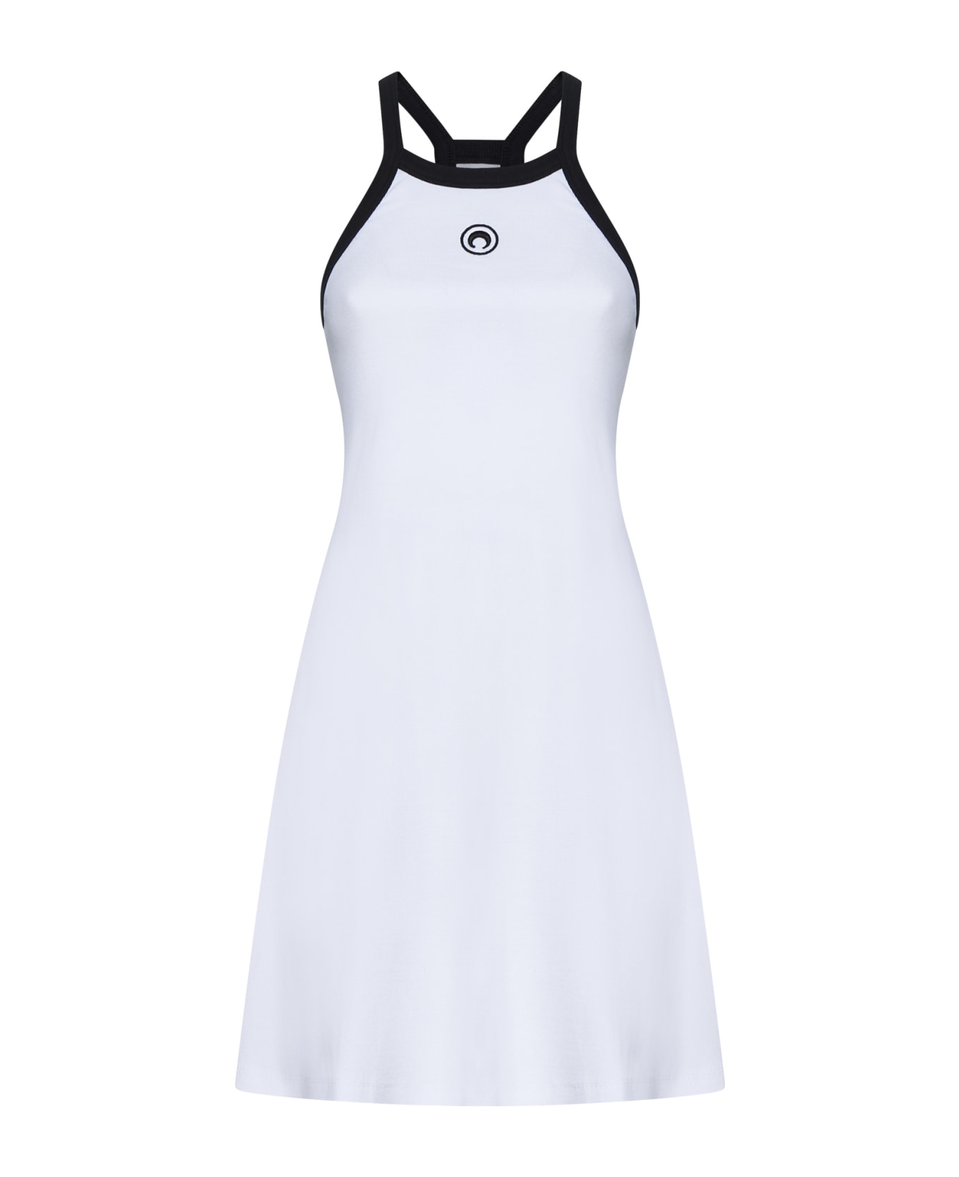 Marine Serre Dress - White