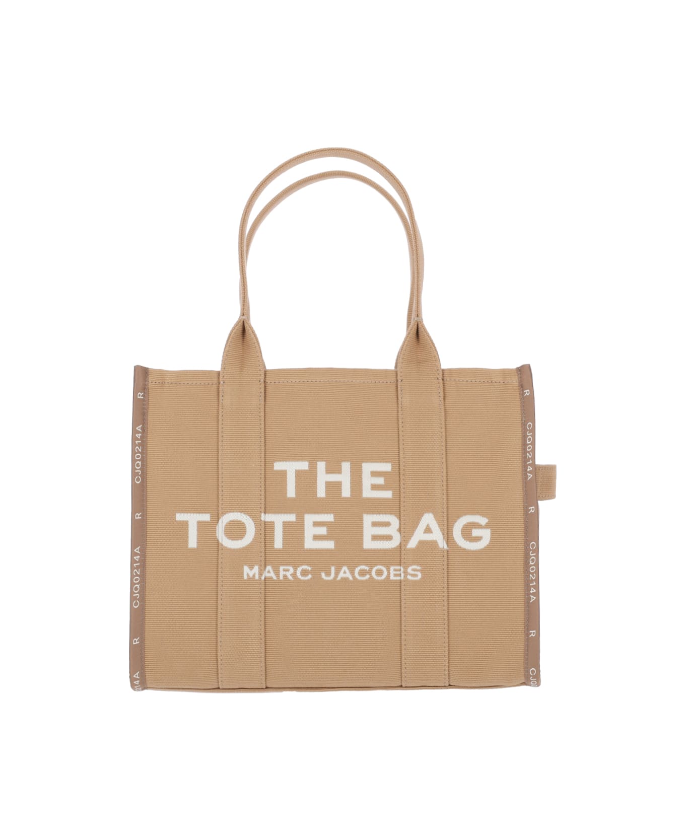 Marc Jacobs The Tote Jacquard Bag - Beige