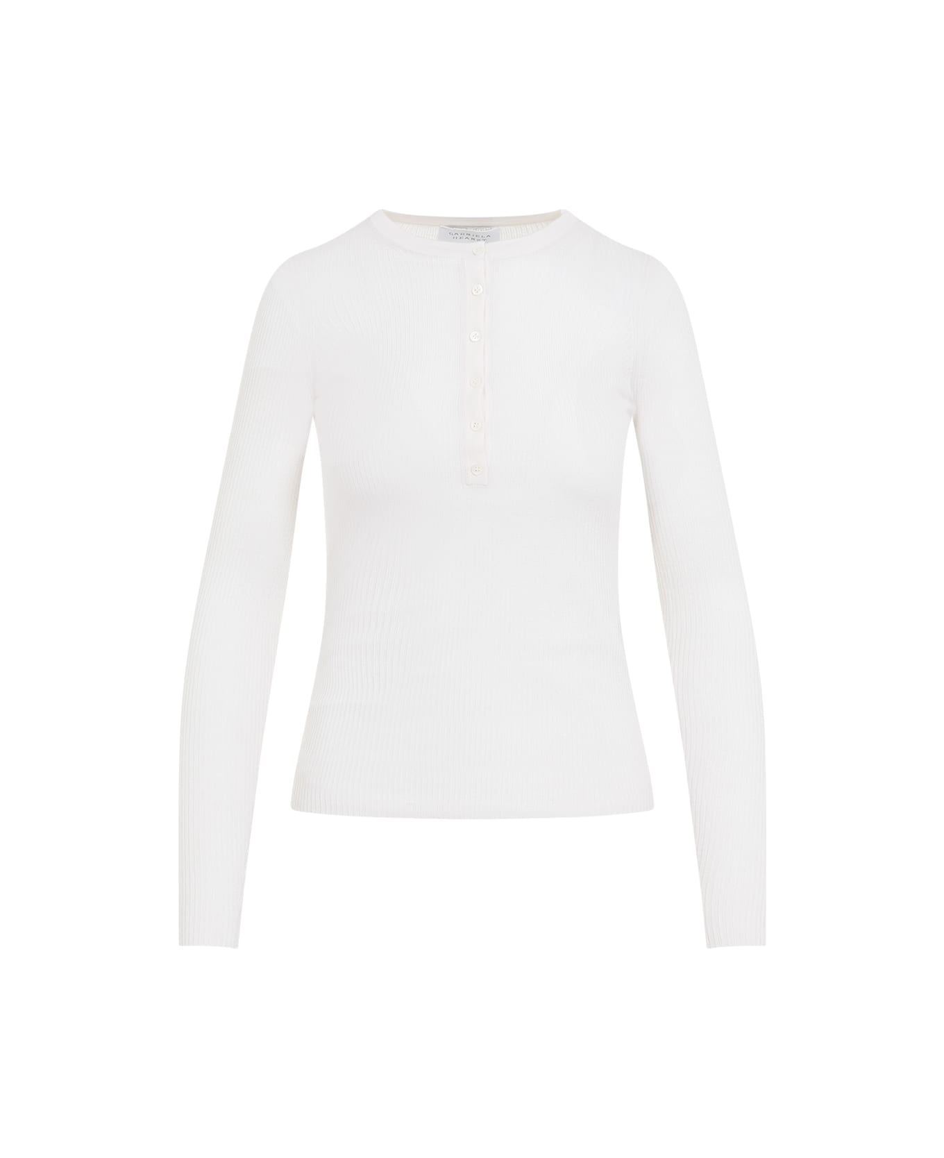 Gabriela Hearst Julian Henley T-shirt - Ivr Ivory