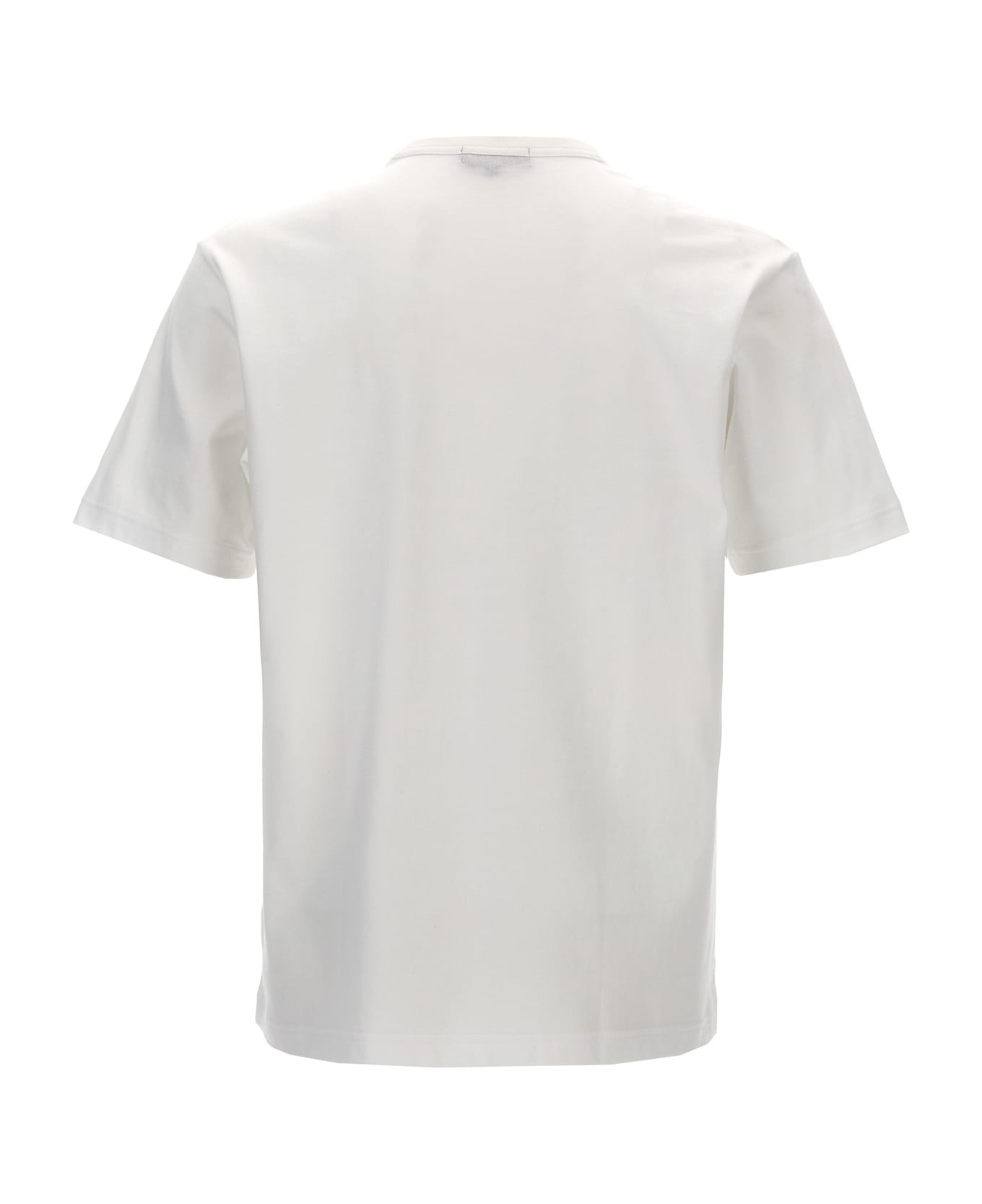 Comme des Garçons Homme Logo Print T-shirt - White