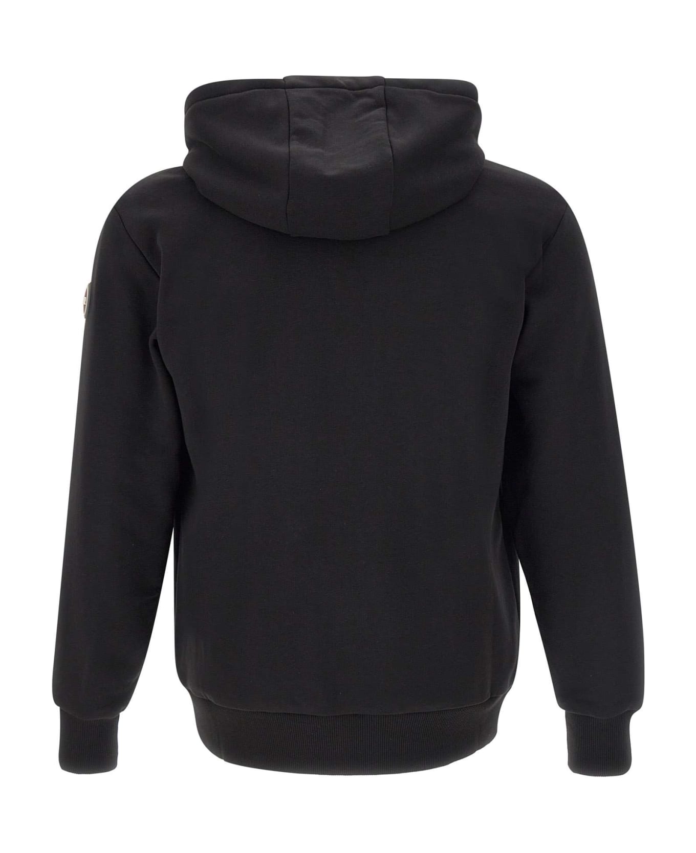 Colmar "connective" Cotton Sweatshirt - BLACK フリース