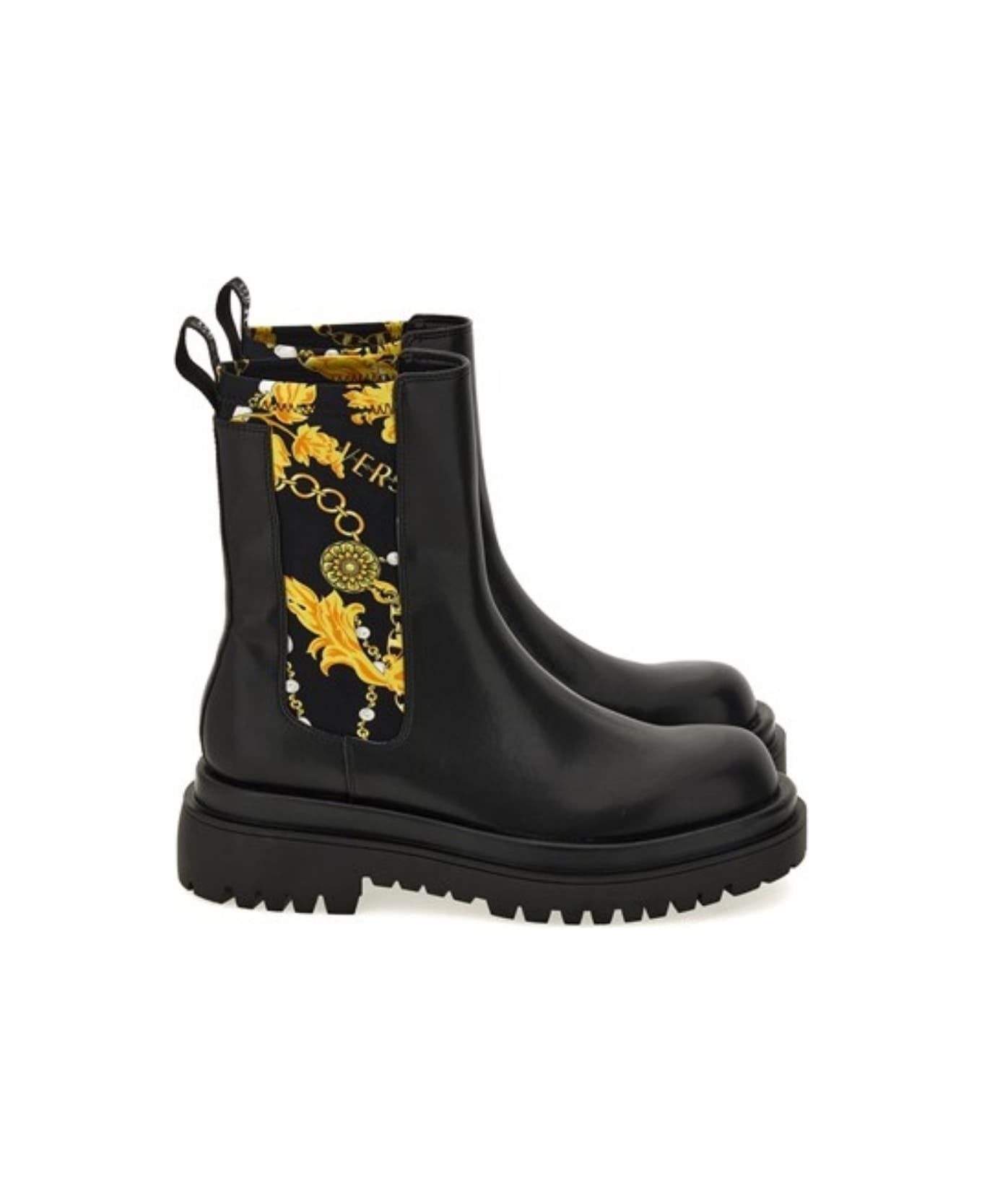 Versace Jeans Couture Ankle Boots - Black