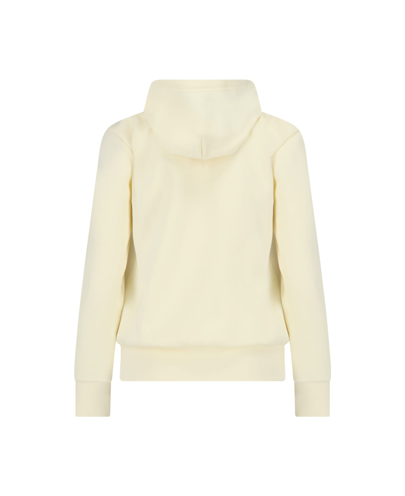 Comme des Garçons Play Logo Hoodie - White