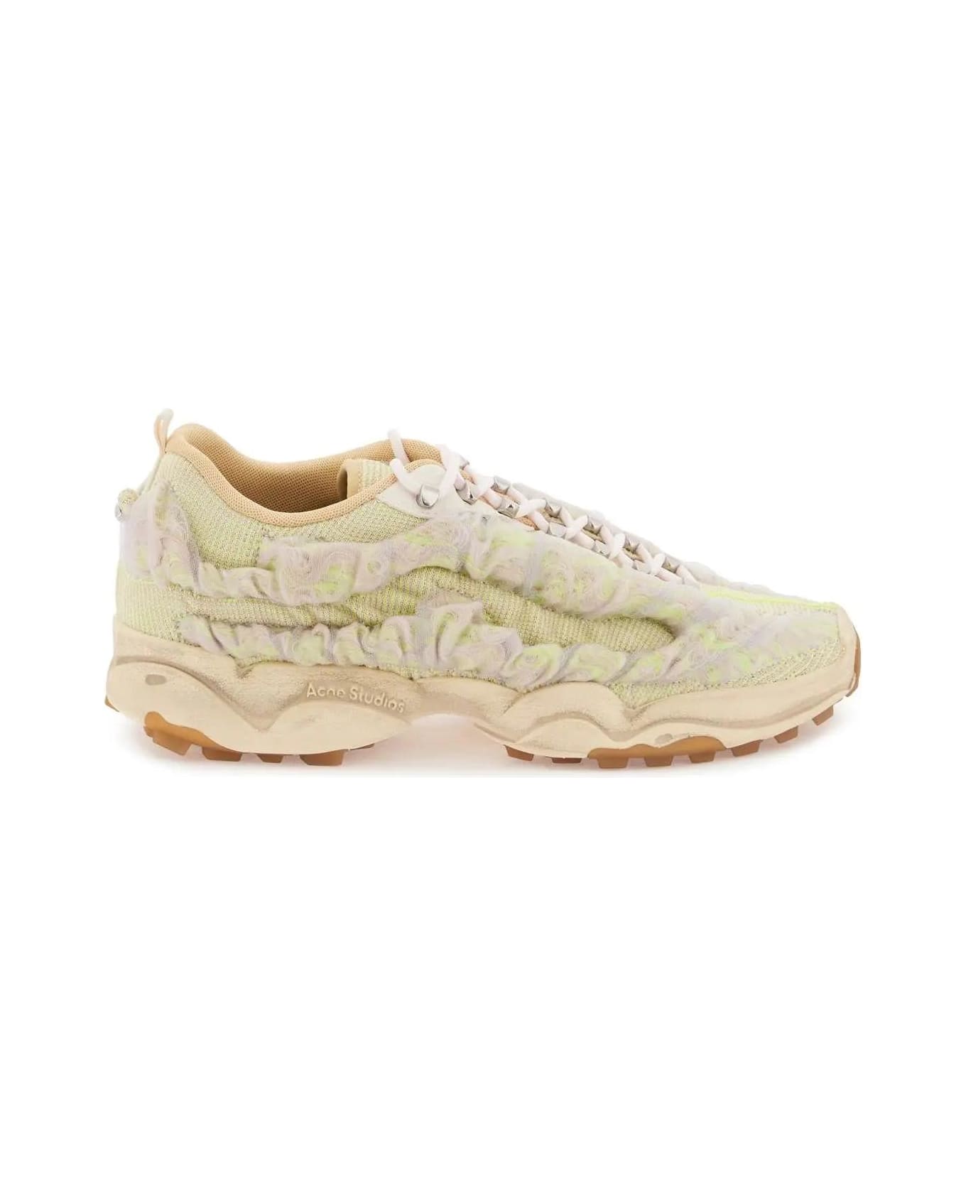 Acne Studios 'bubba' Sneakers - Ecru/white