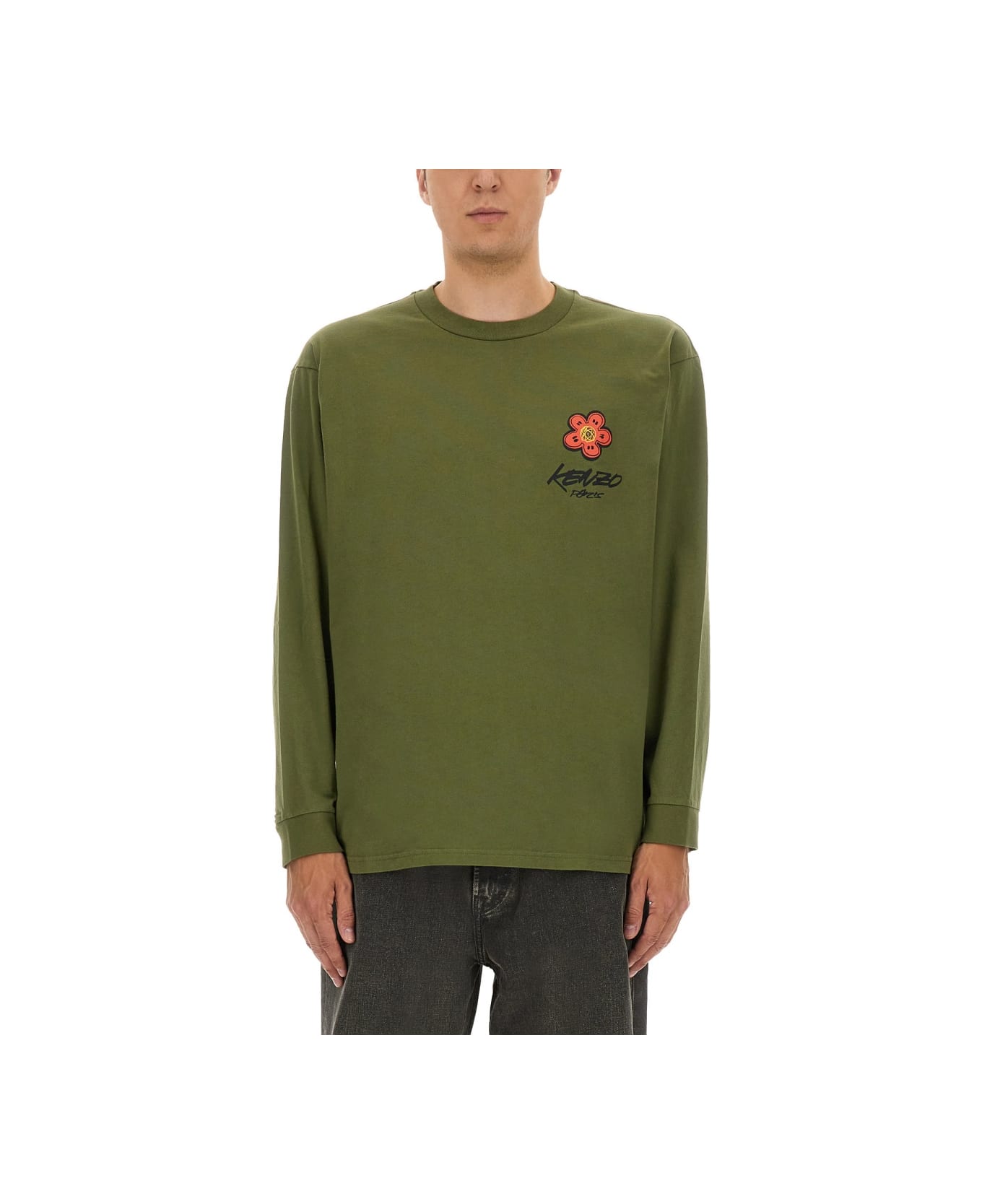 Kenzo Relaxed Fit T-shirt - GREEN