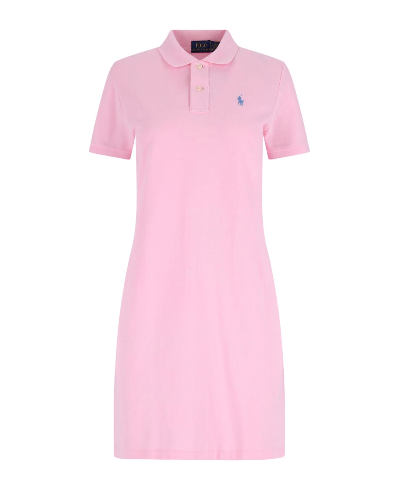 Polo Ralph Lauren Logo Mini Dress - Pink