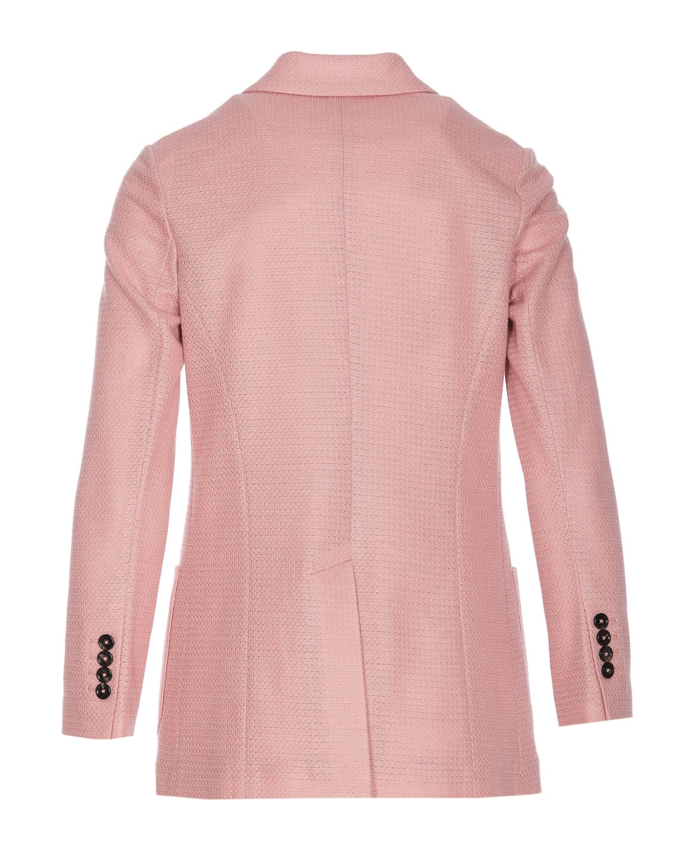Circolo 1901 Double Breasted Button Jacket - Pink