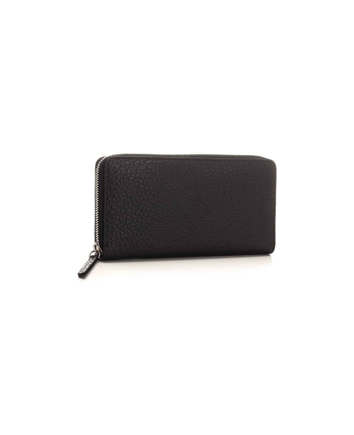 Maison Margiela Black 'four Stitches' Wallet - Black