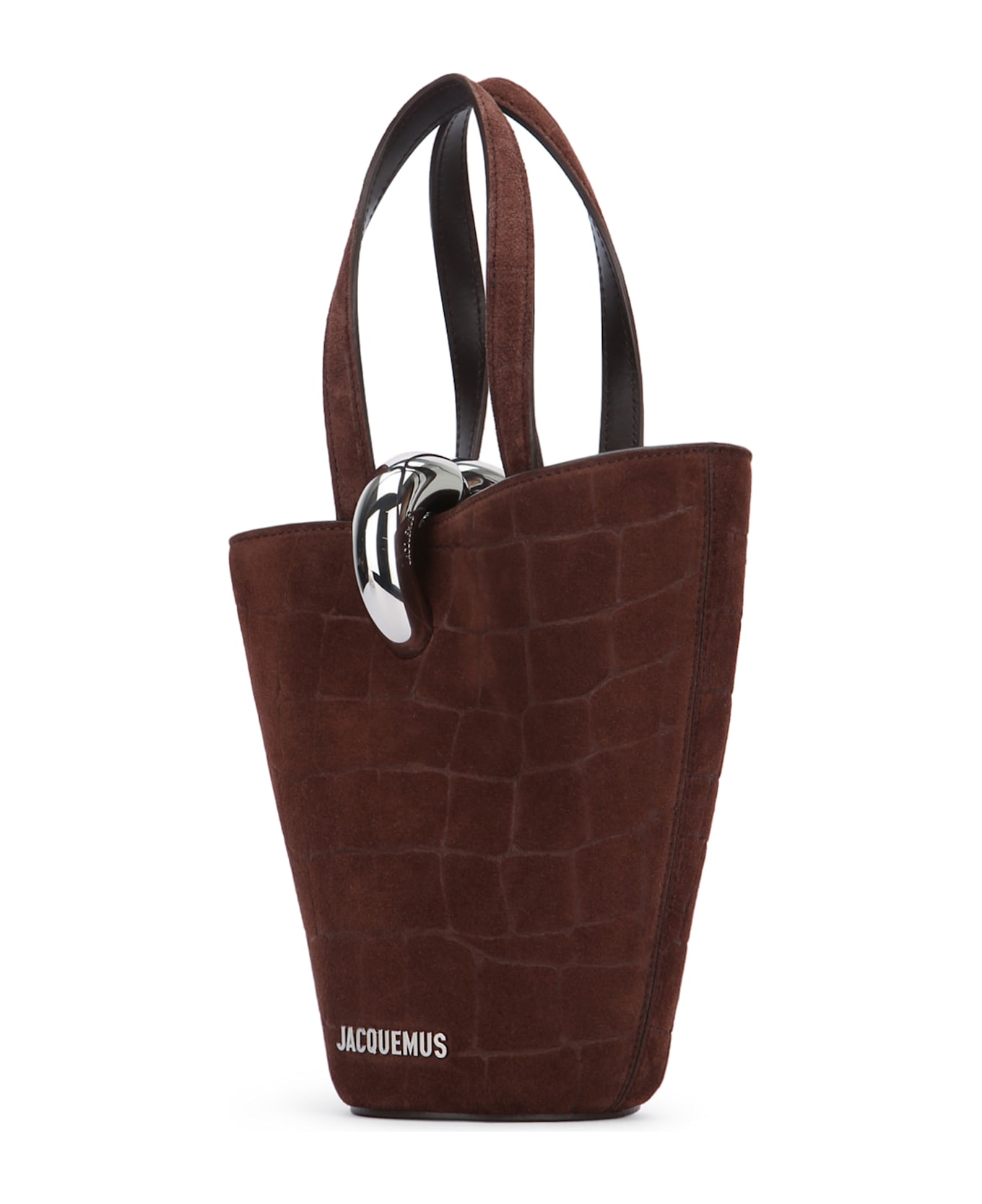 Jacquemus Le Petit Bambola - Dark Brown トートバッグ