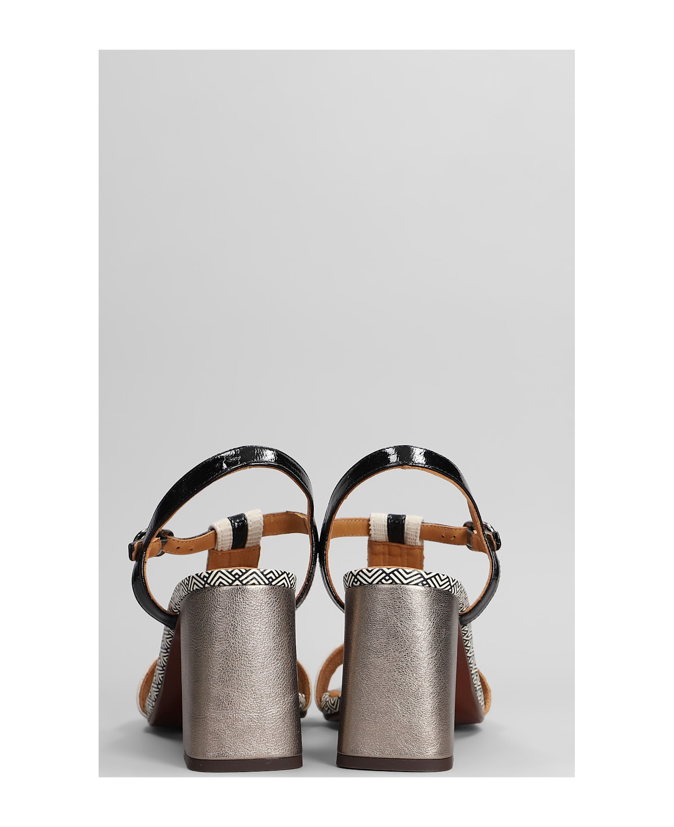 Chie Mihara Piyata 46 Sandals In Black Leather - black