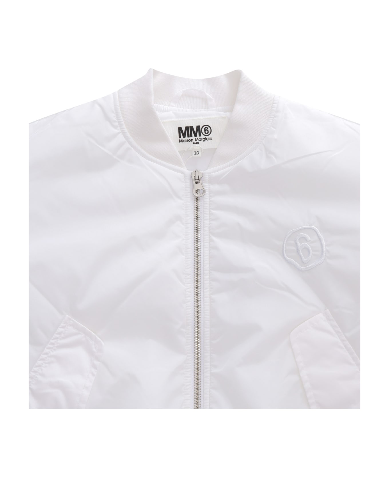 MM6 Maison Margiela Logo Bomber Jacket | italist
