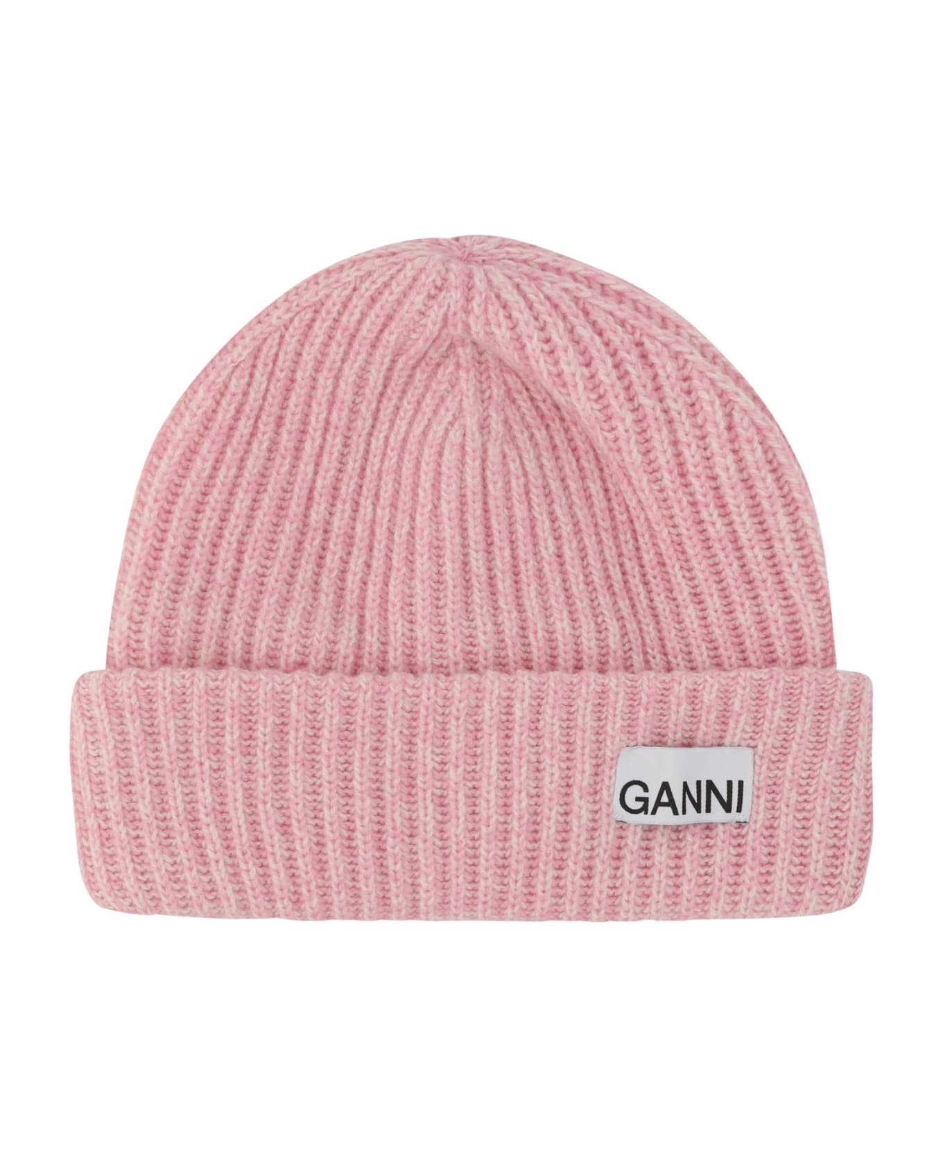 Ganni Beanie Hat - Pink