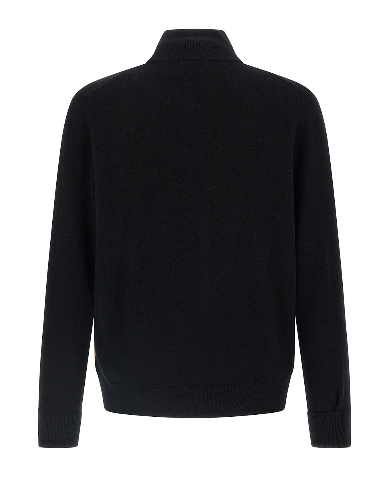 Ballantyne Cardigan Argyle - Black  