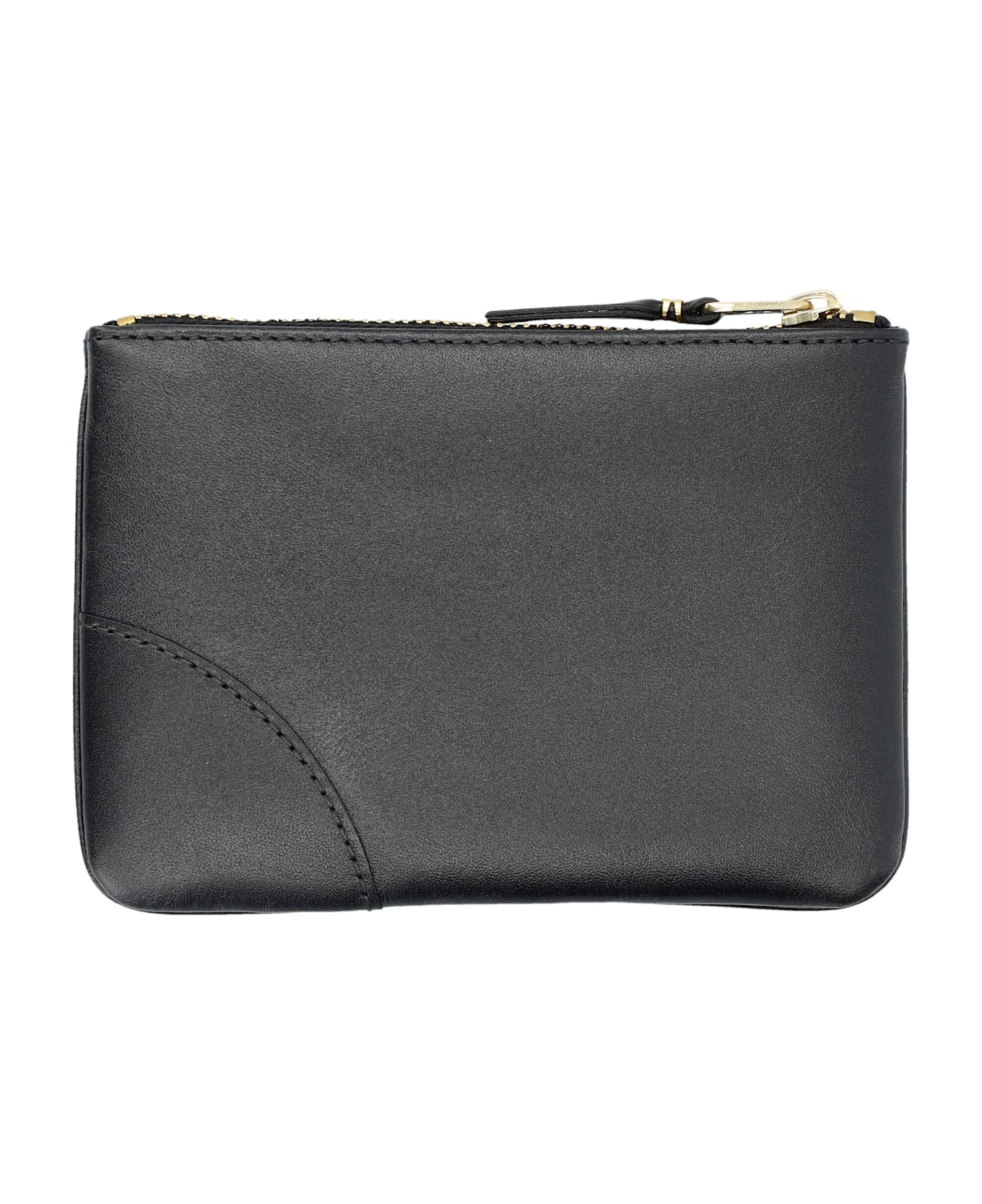 Comme des Garçons Wallet Xsmall Zip Pouch - BLACK
