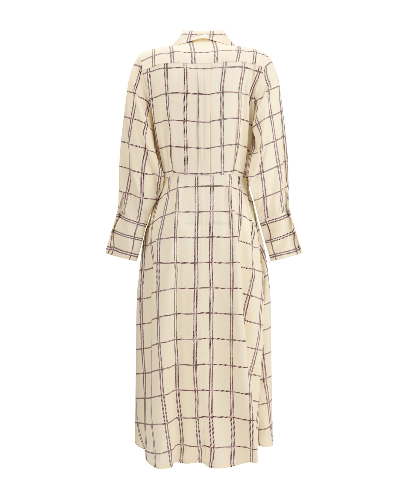 Crida Milano Checked Midi Dress