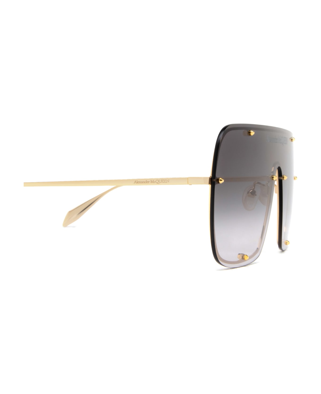 Alexander McQueen Eyewear Am0362s Gold Sunglasses - Gold