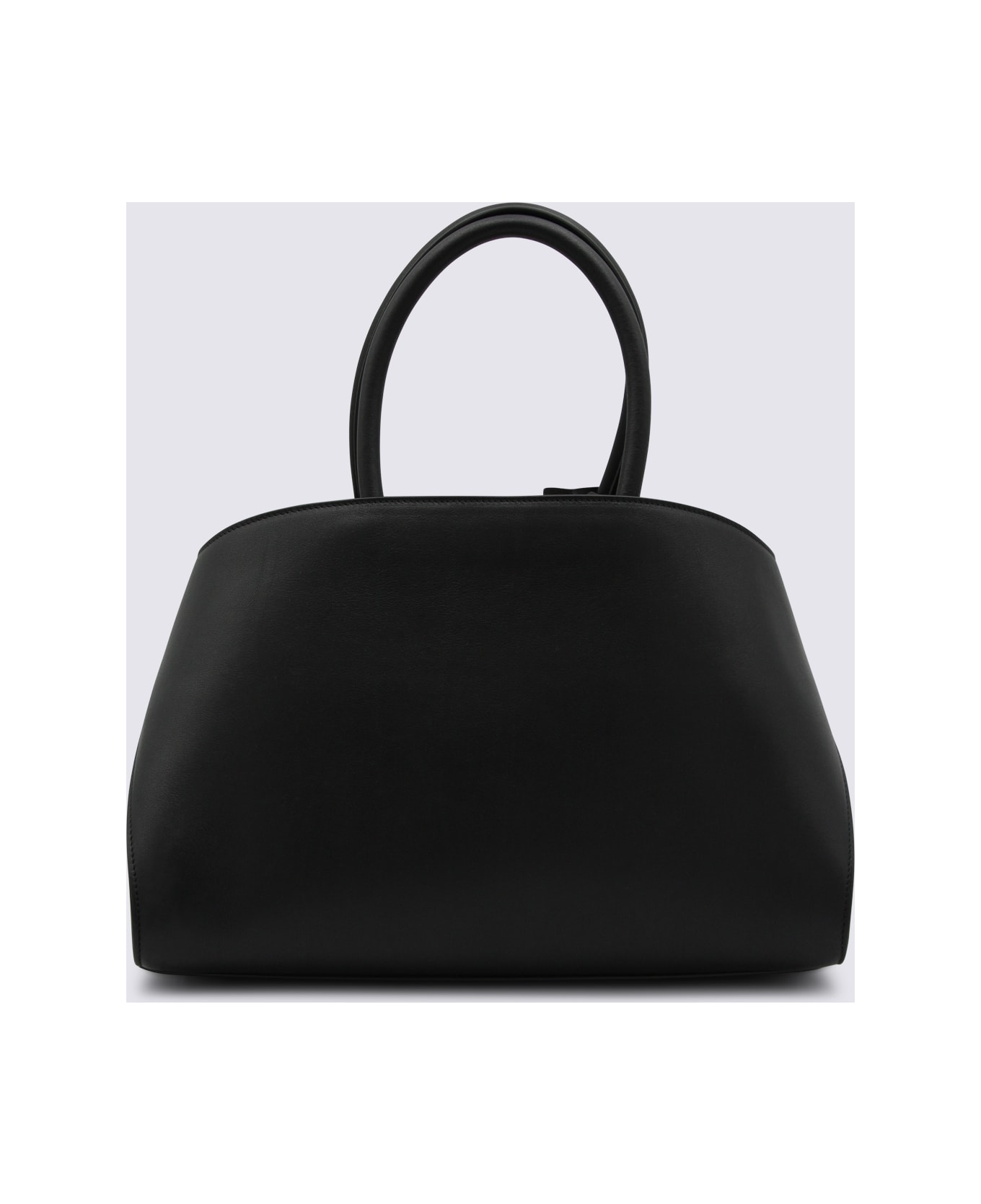 Ferragamo Black Leather Hug S Shoulder Bag - Black