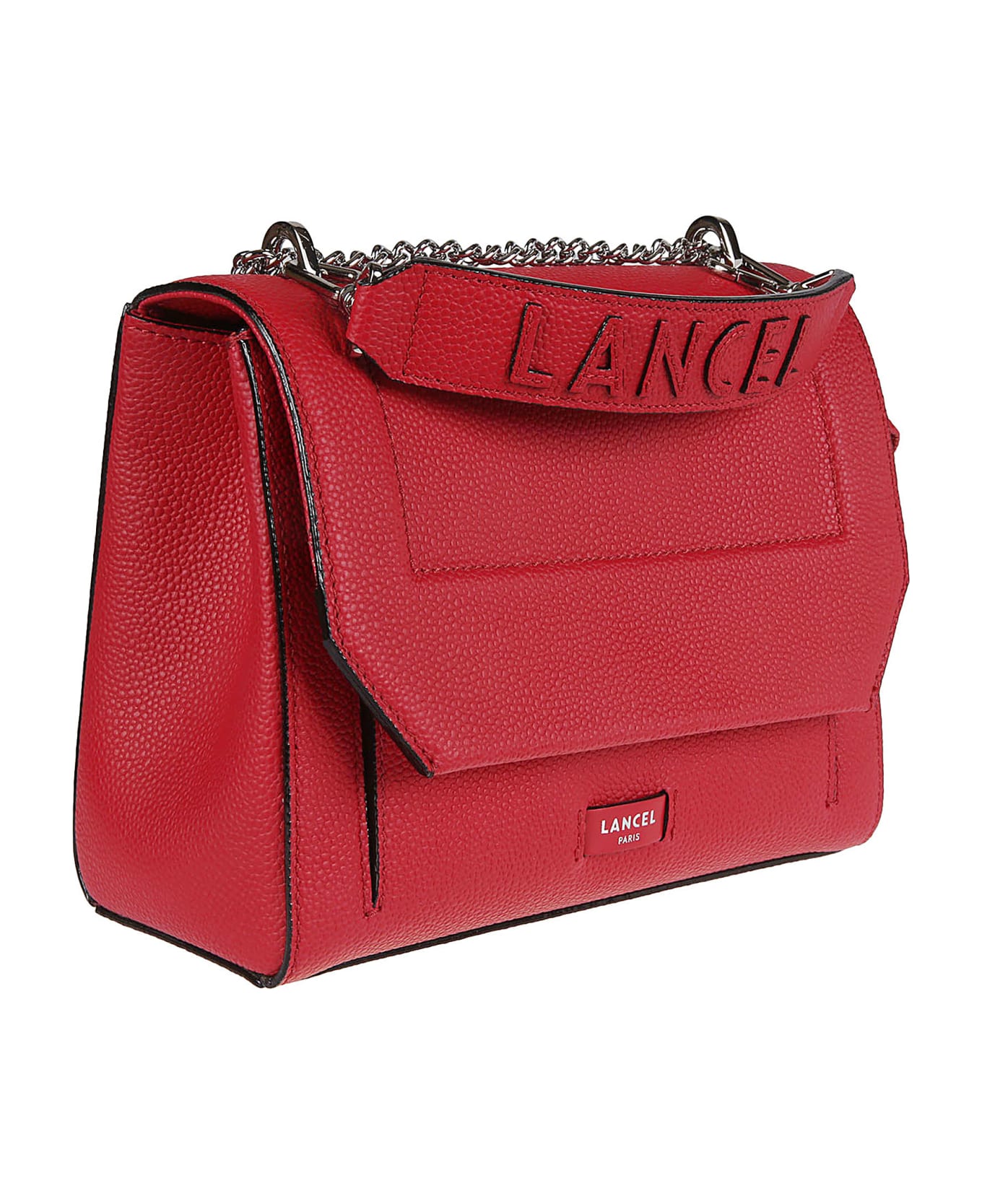 Lancel Ninon De Medium Flap Bag - Ir Rouge Lancel