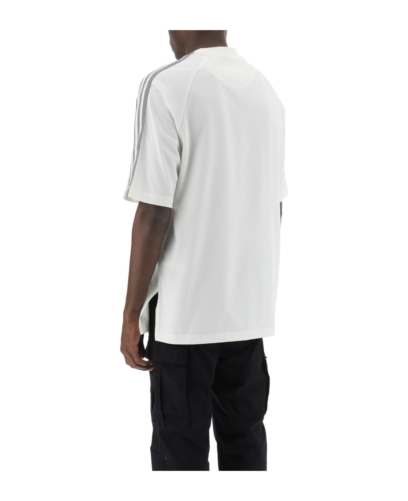 Y-3 3-stripes Crew-neck T-shirt - Owhite シャツ