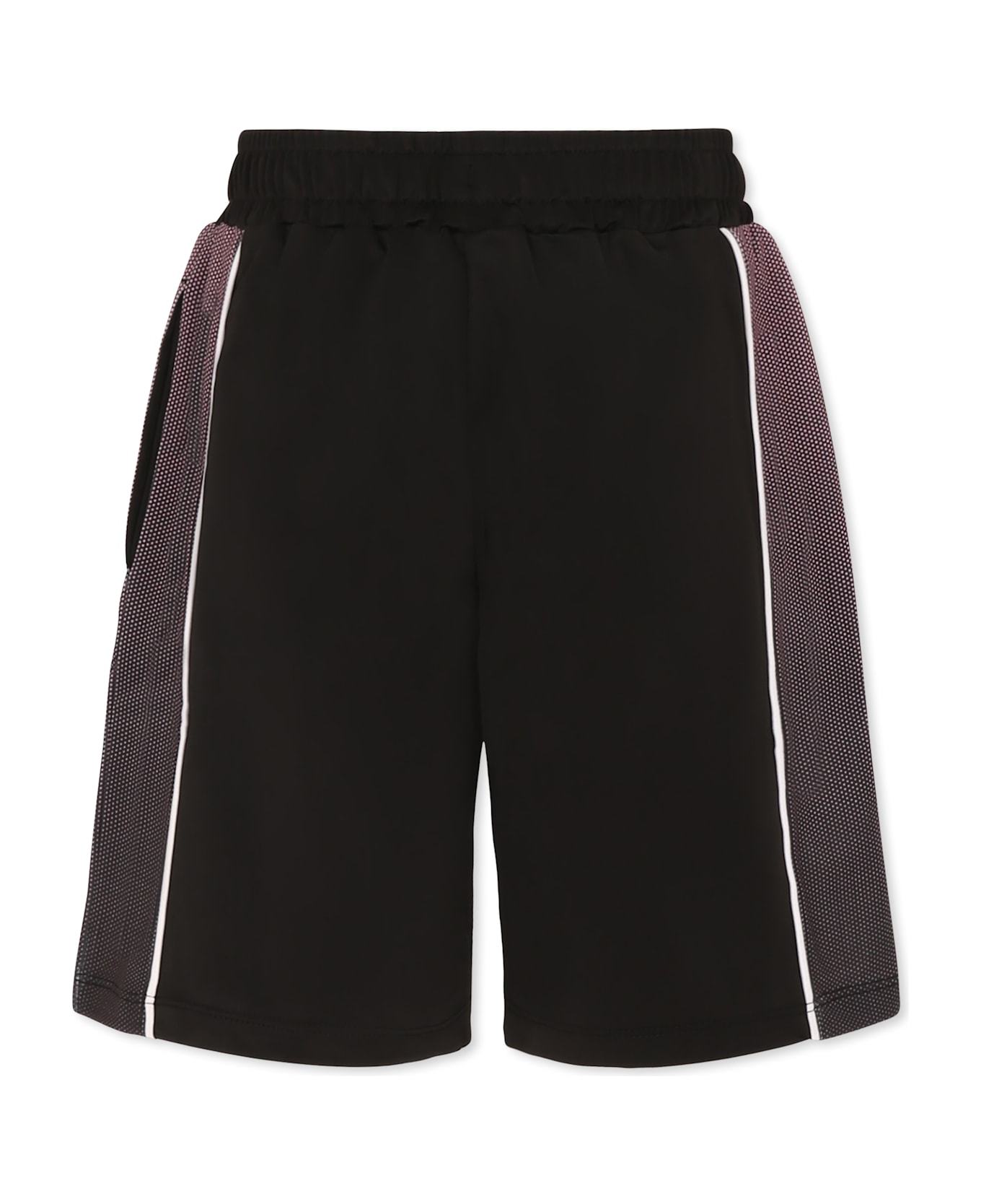 Hugo Boss Black Shorts For Boy With Logo - Black