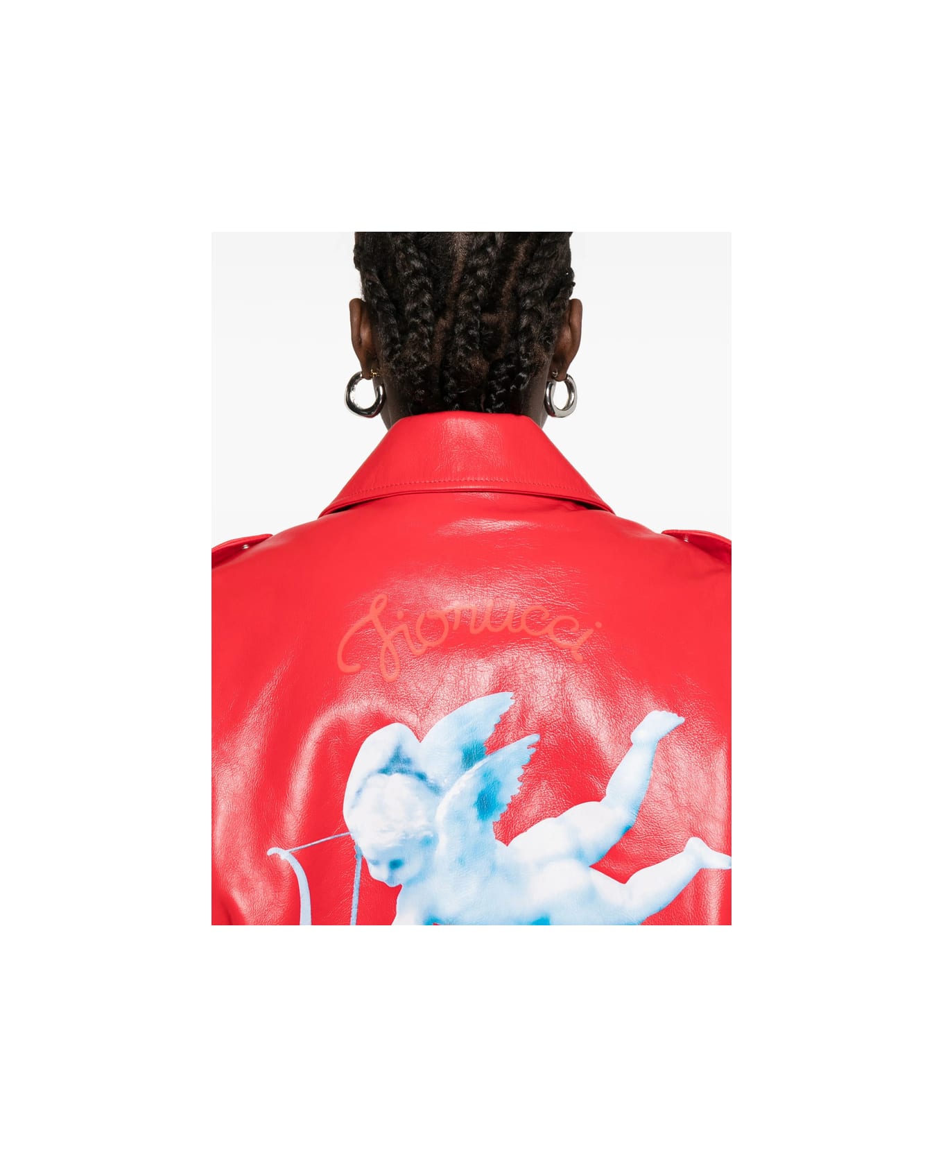 Fiorucci Leather Outerwear - RED