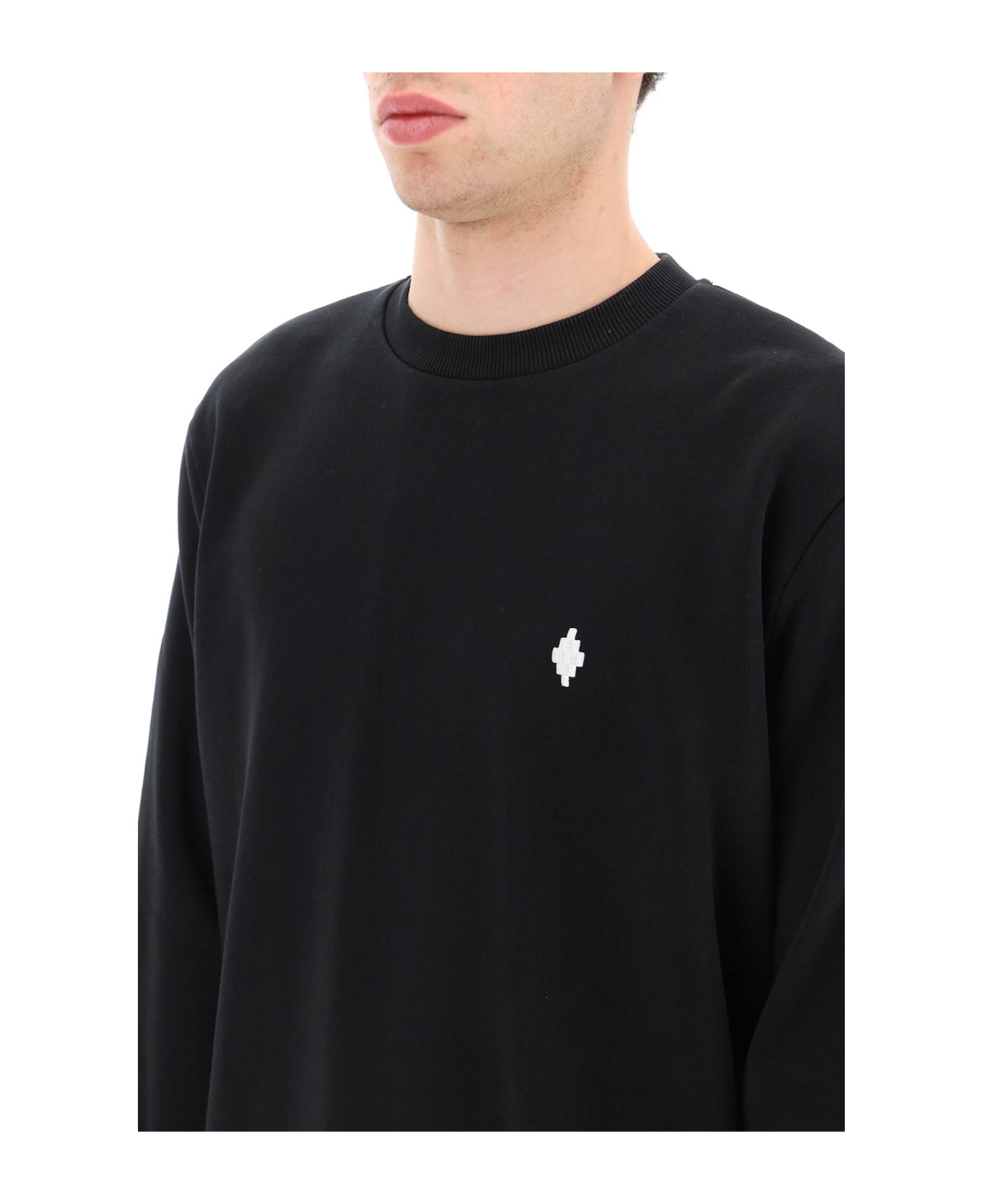 Marcelo Burlon Logo Sweatshirt - Black