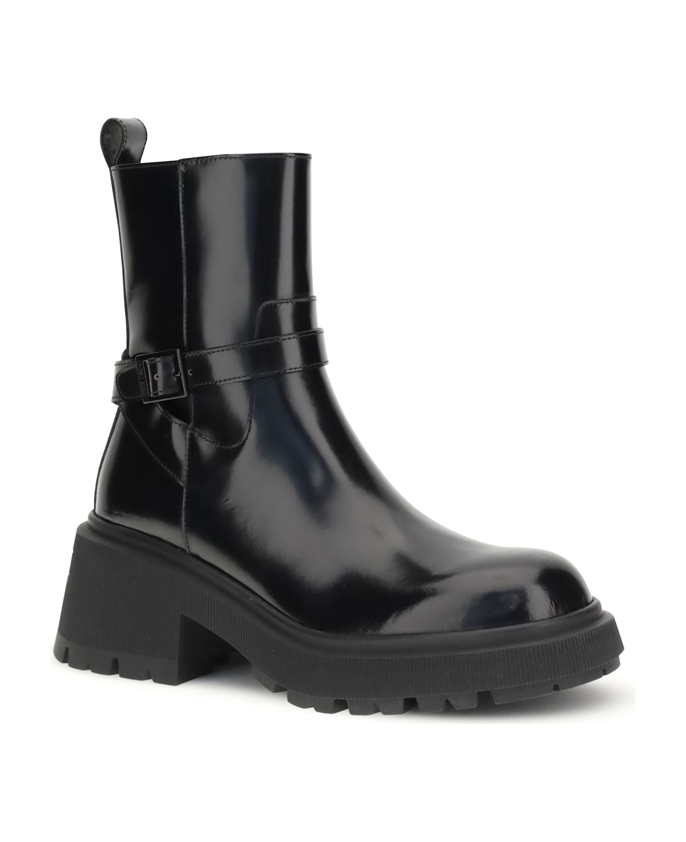Jimmy Choo Patent-leather Conny Ankle Boots