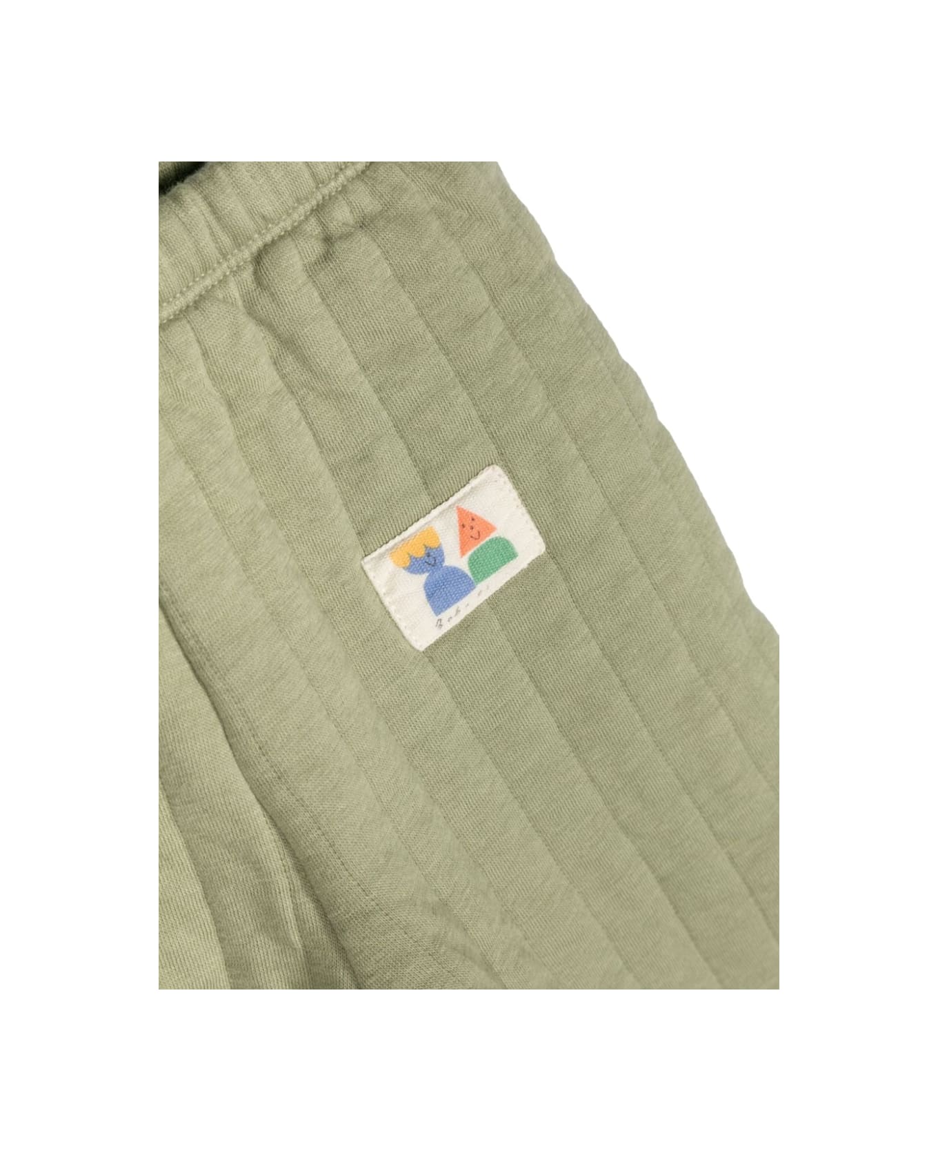 Bobo Choses Quilted Jogging Pants - GREEN ボトムス