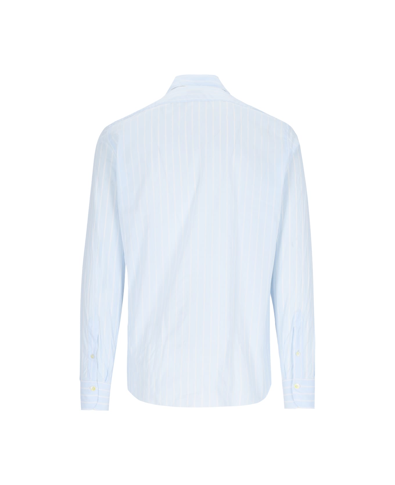 Finamore 'milano' Classic Shirt - Light Blue シャツ