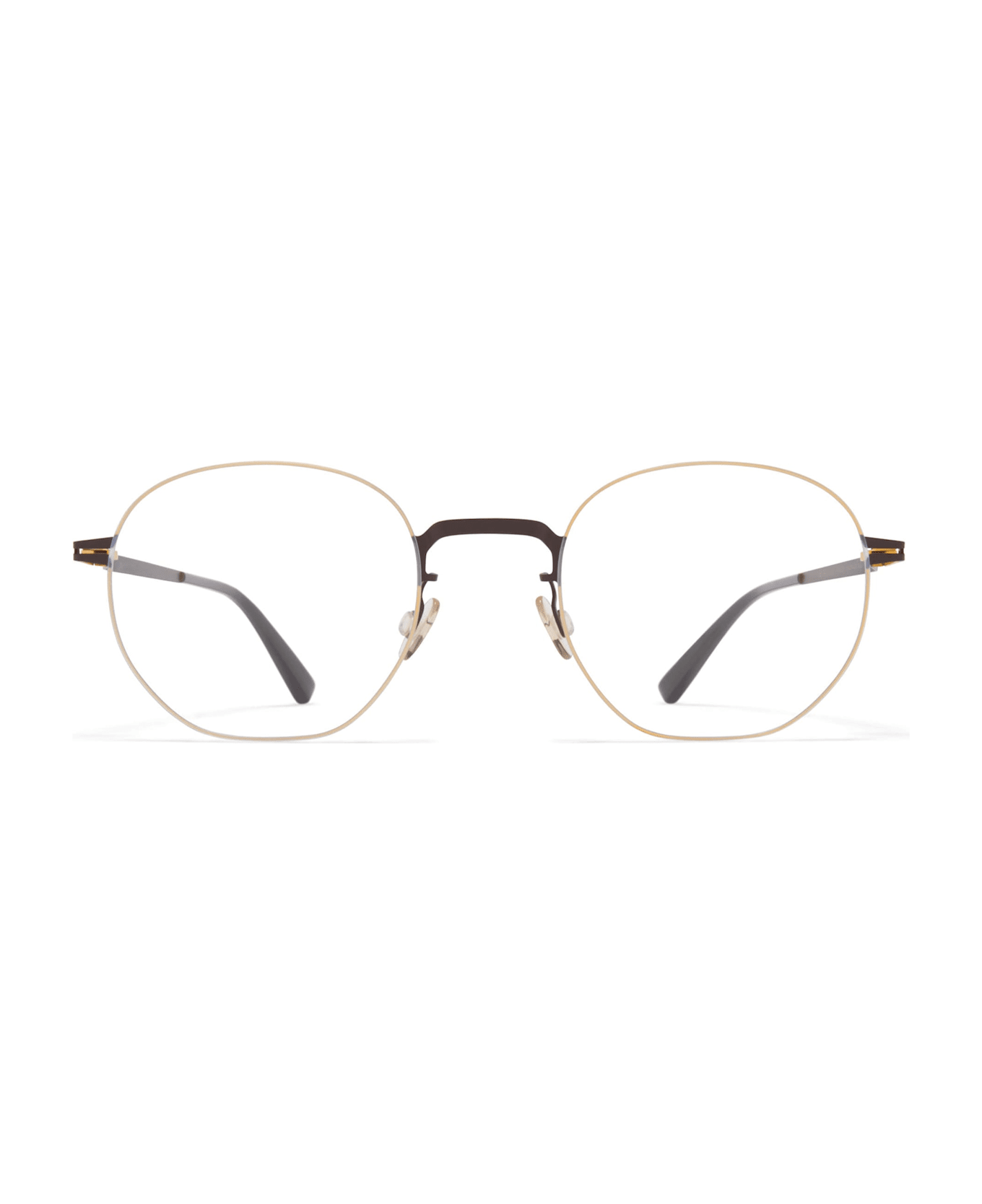 Mykita Wataru - Gold / Dark Brown Rx Glasses - Gold/brown
