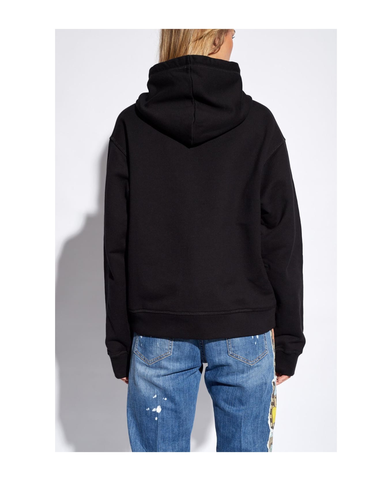 Dsquared2 Hoodie With Logo - BLACK