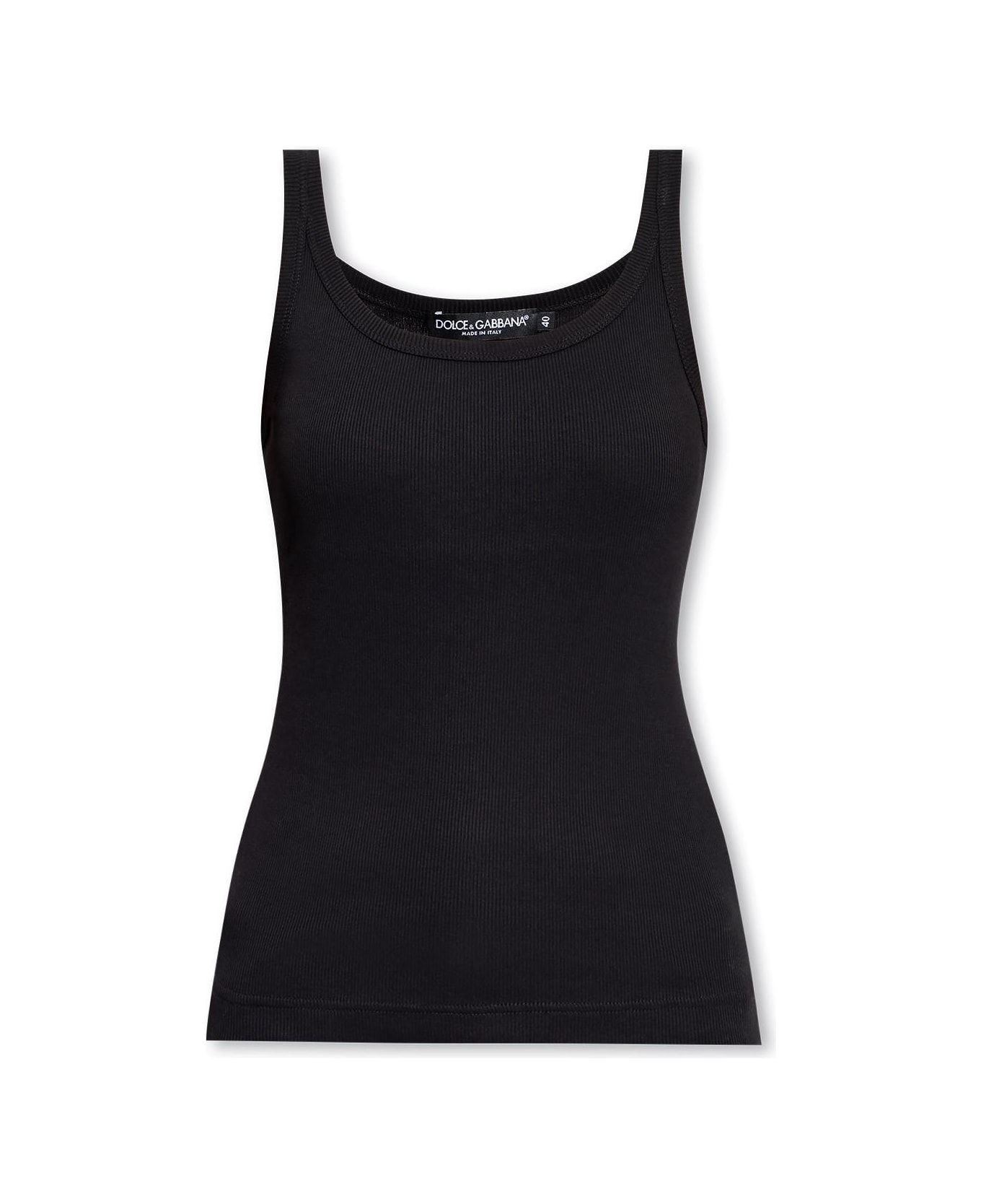 Dolce & Gabbana Ribbed Top