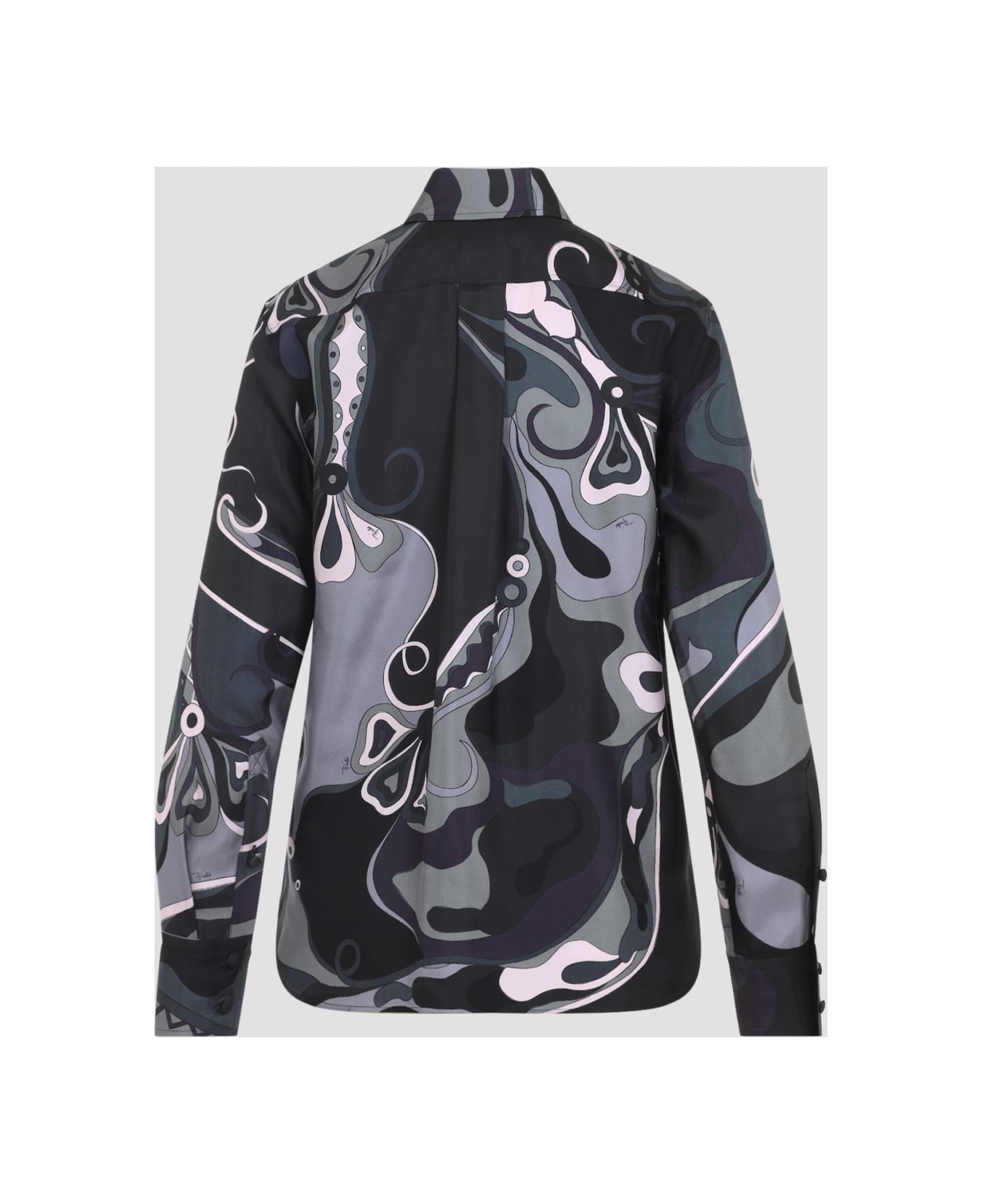 Pucci Silk Shirt - Black Pink