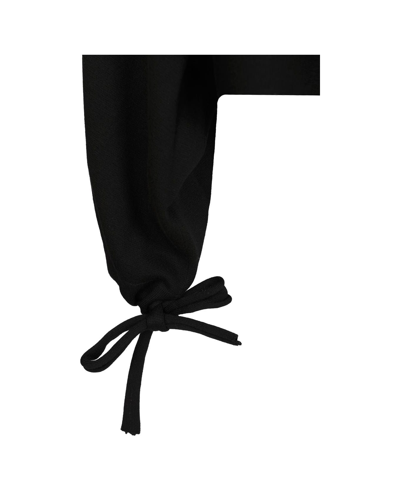 Max Mara Fine Wool Yarn Sweater - BLACK