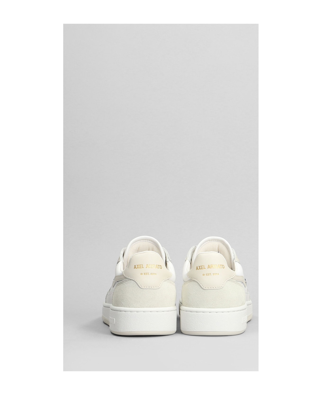 Axel Arigato Clean 90 B Bird Sneakers In White Leather - WHITE