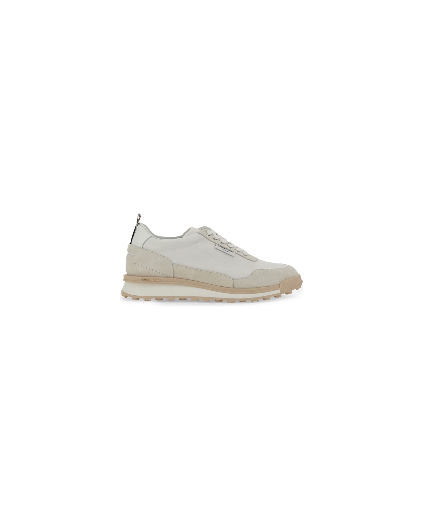 Thom Browne Sneaker Con Logo - WHITE