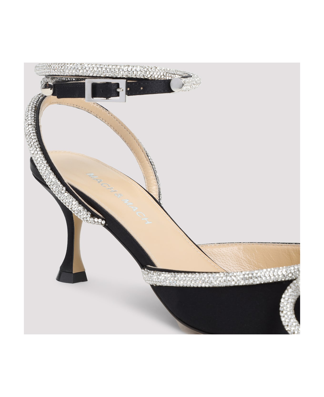 Mach & Mach Double Bow 65 Pumps - Black