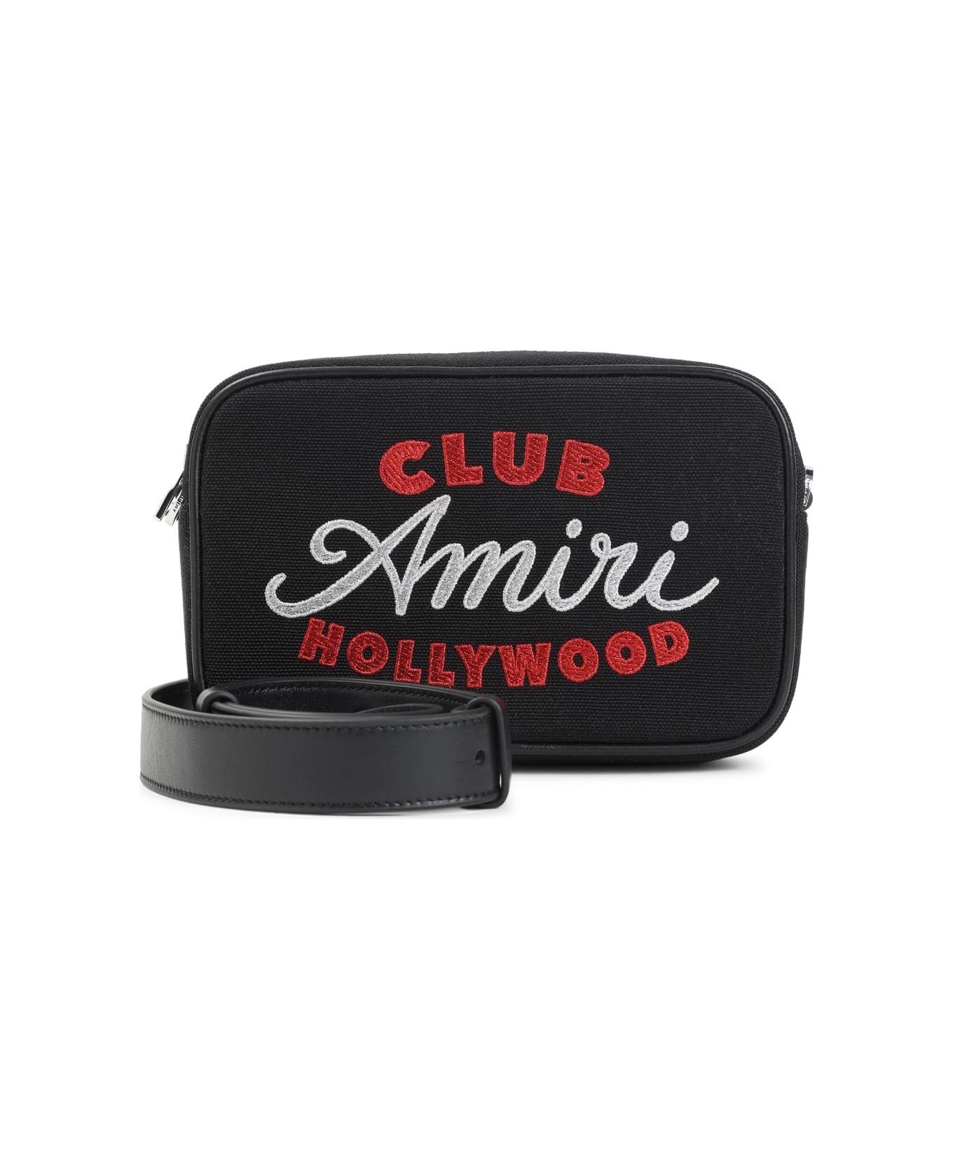 AMIRI Club Camera Case Handbag - Black