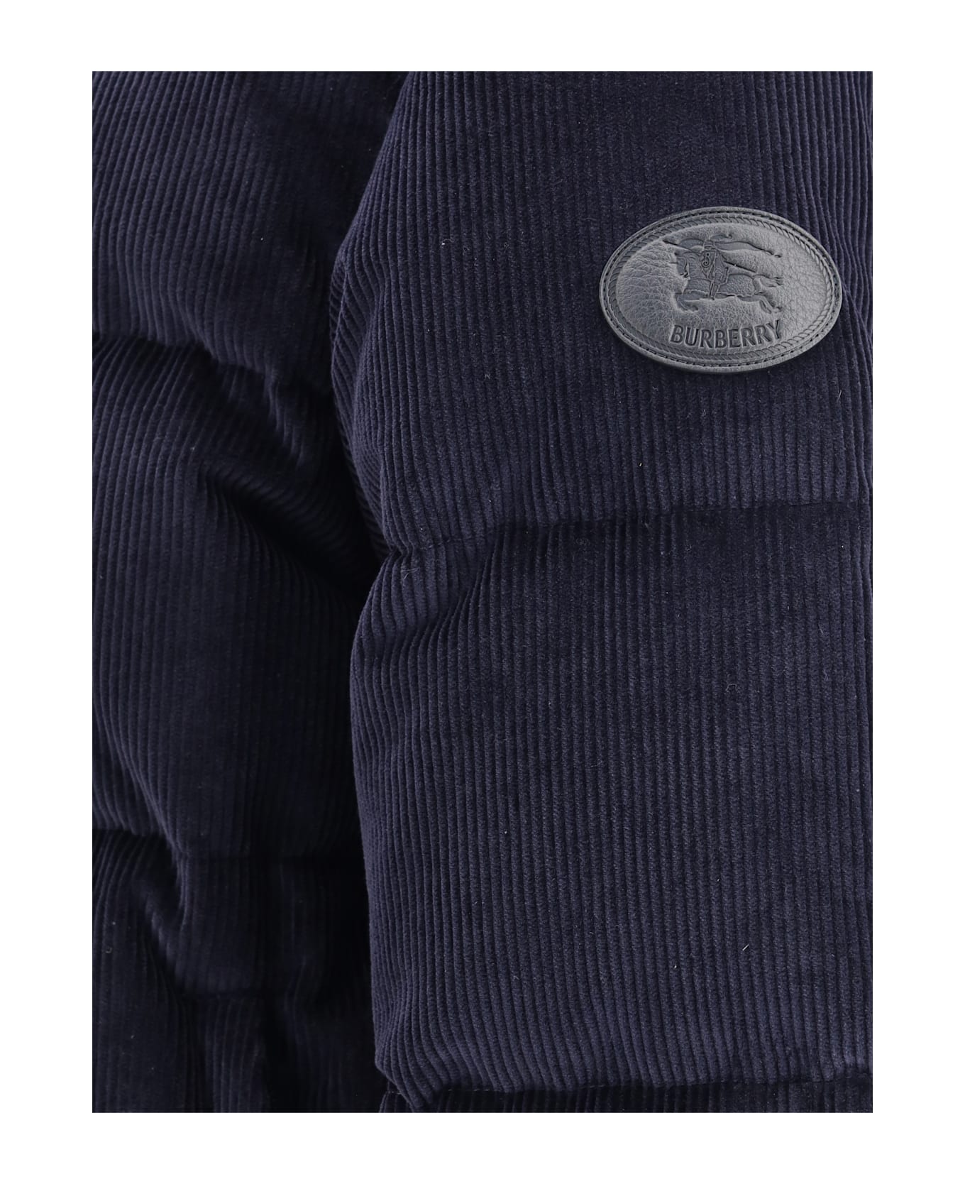 Burberry Cropped Corduroy Down Jacket