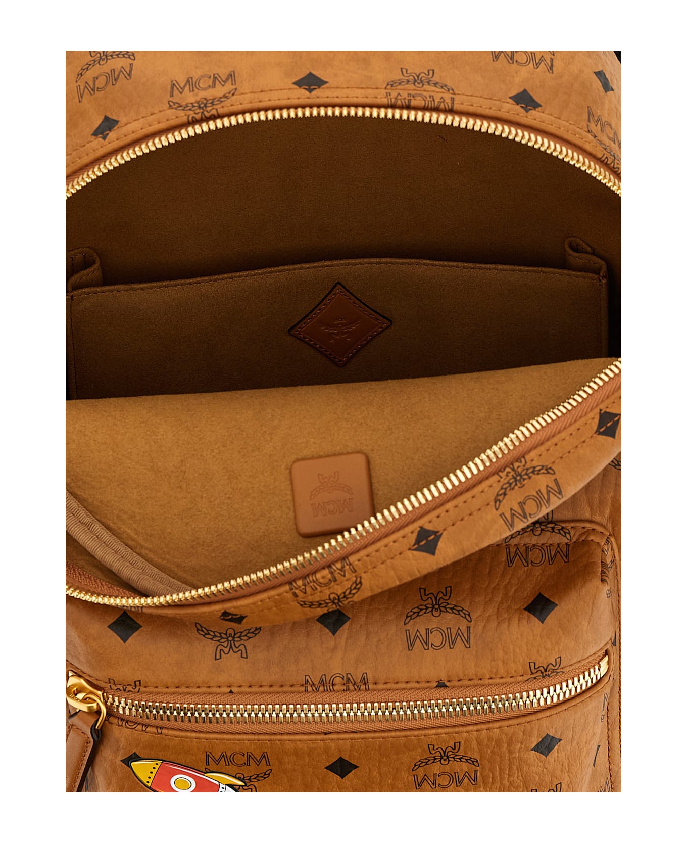 MCM 
stark
 Small-medium Backpack - Brown